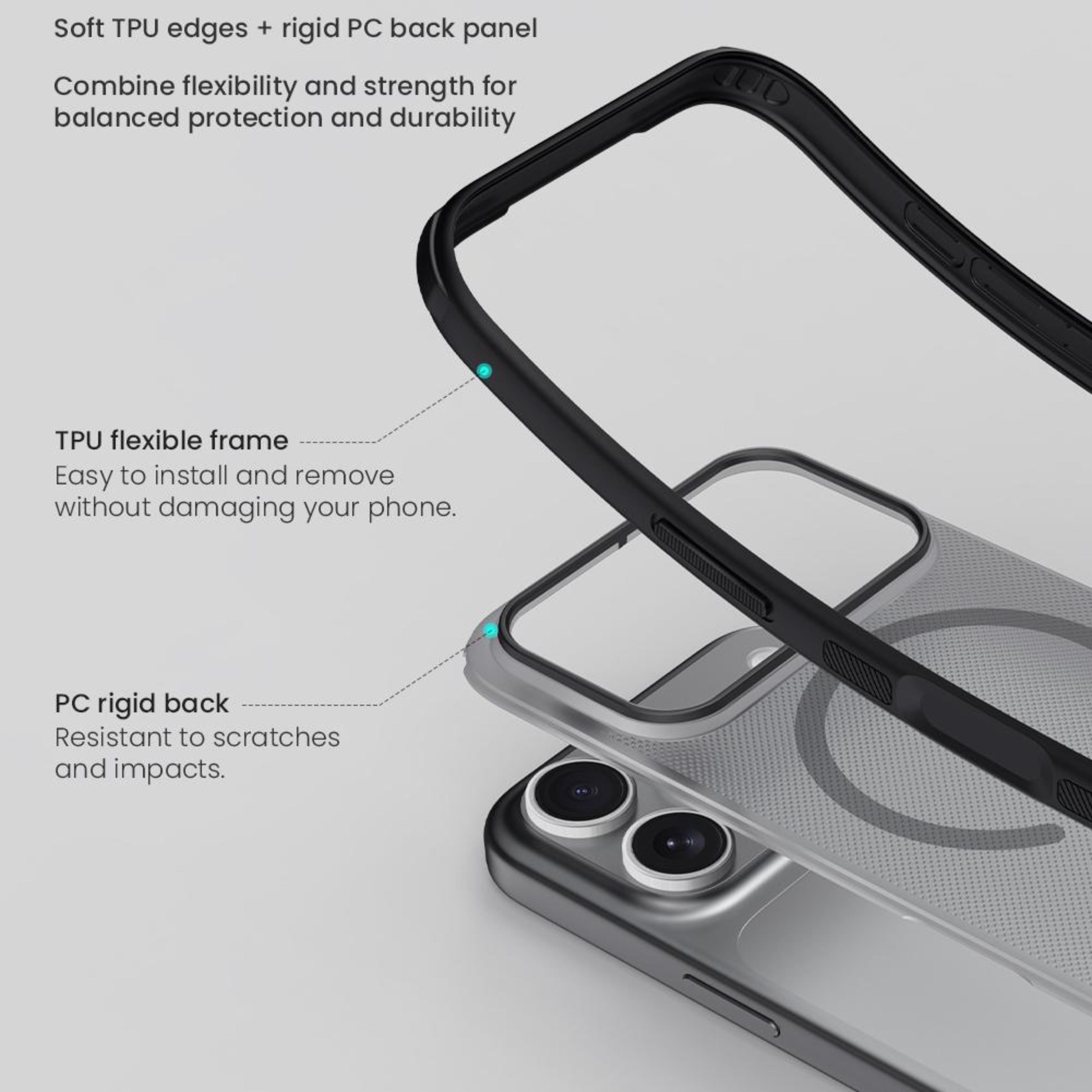 IPhone 18 Pro MagSafe Phone Case With Magnetic Wireless Charging Support 6