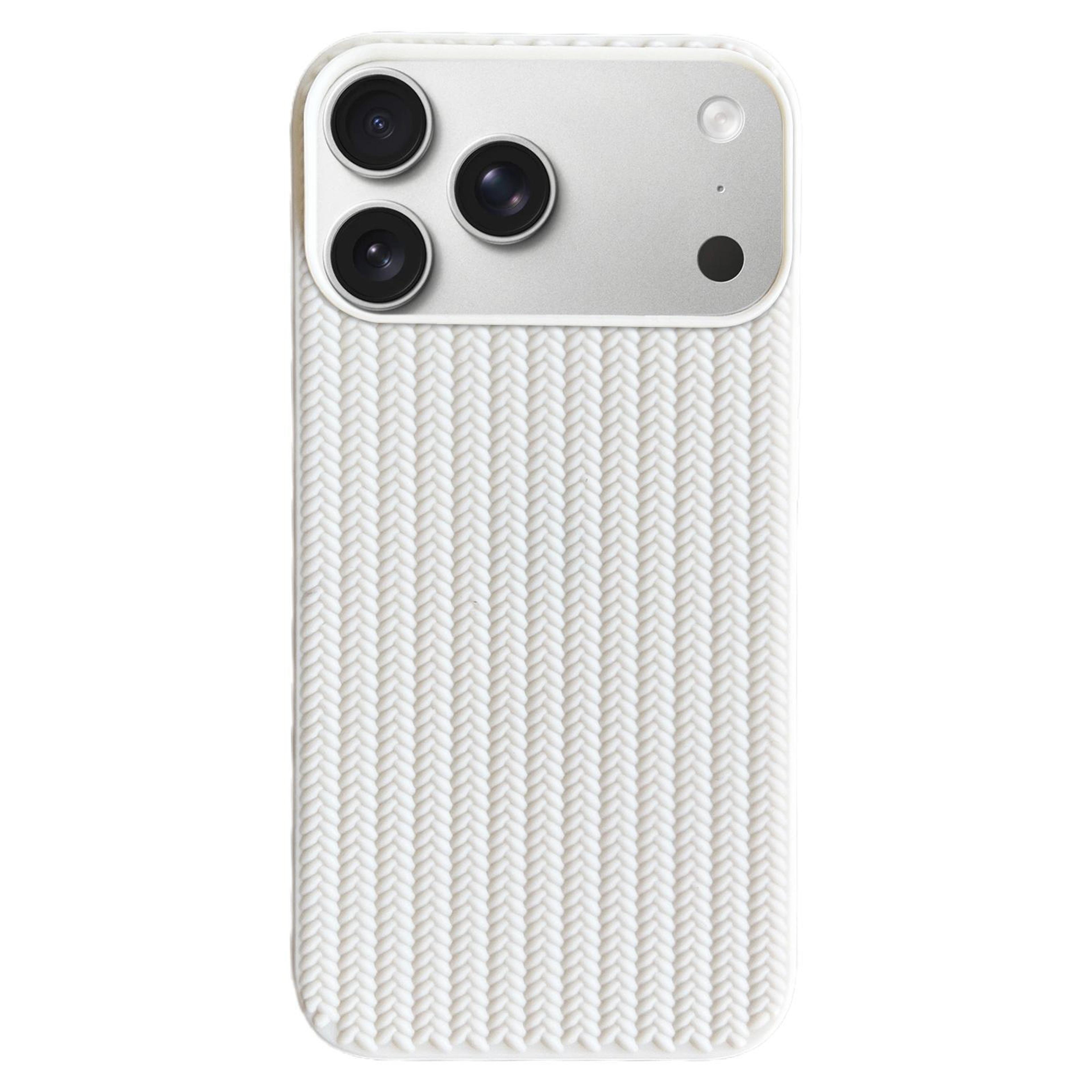 IPhone 18 Pro Max Weave Texture TPU Phone Case 0