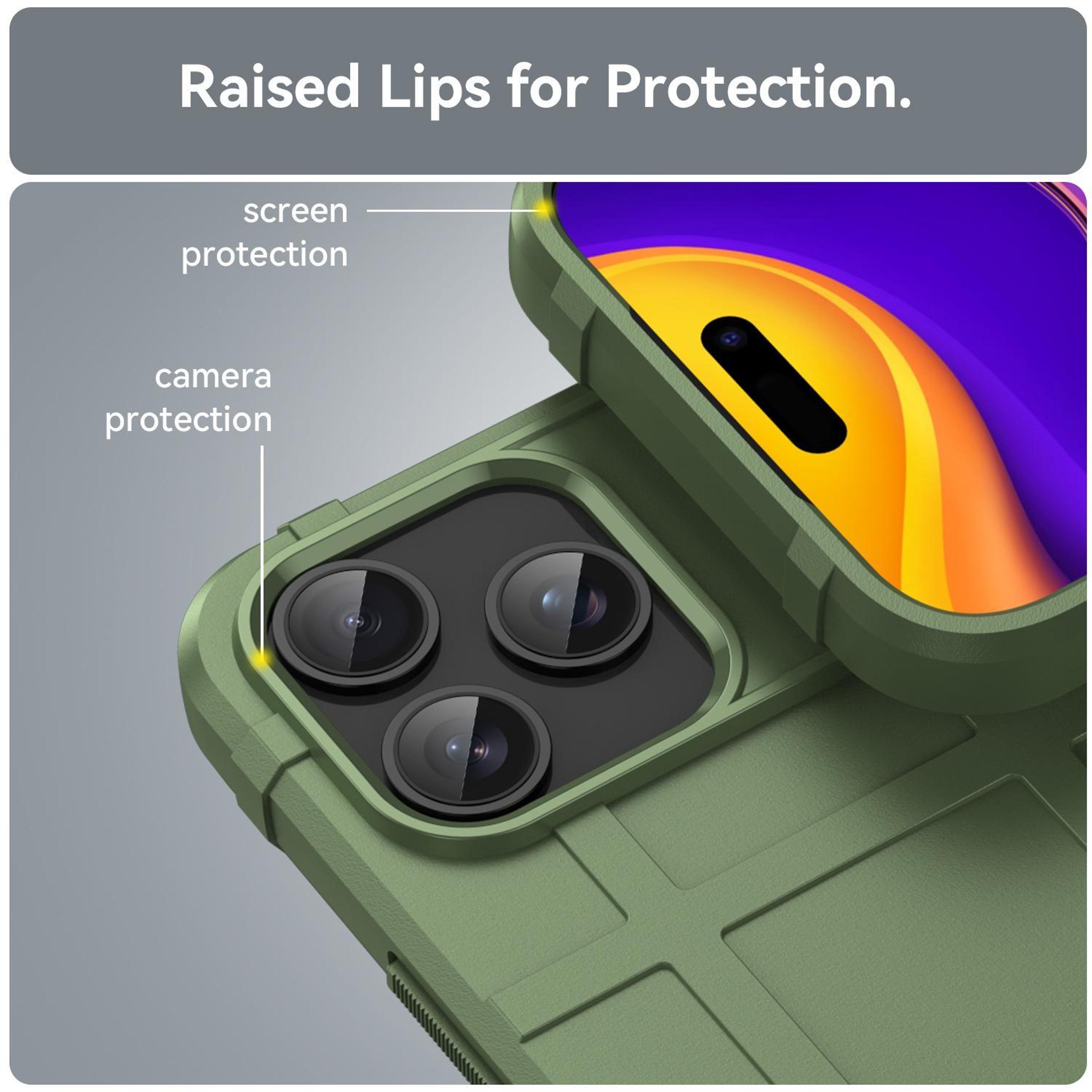 IPhone 18 Pro Max Full Coverage Shockproof TPU Phone Case 5