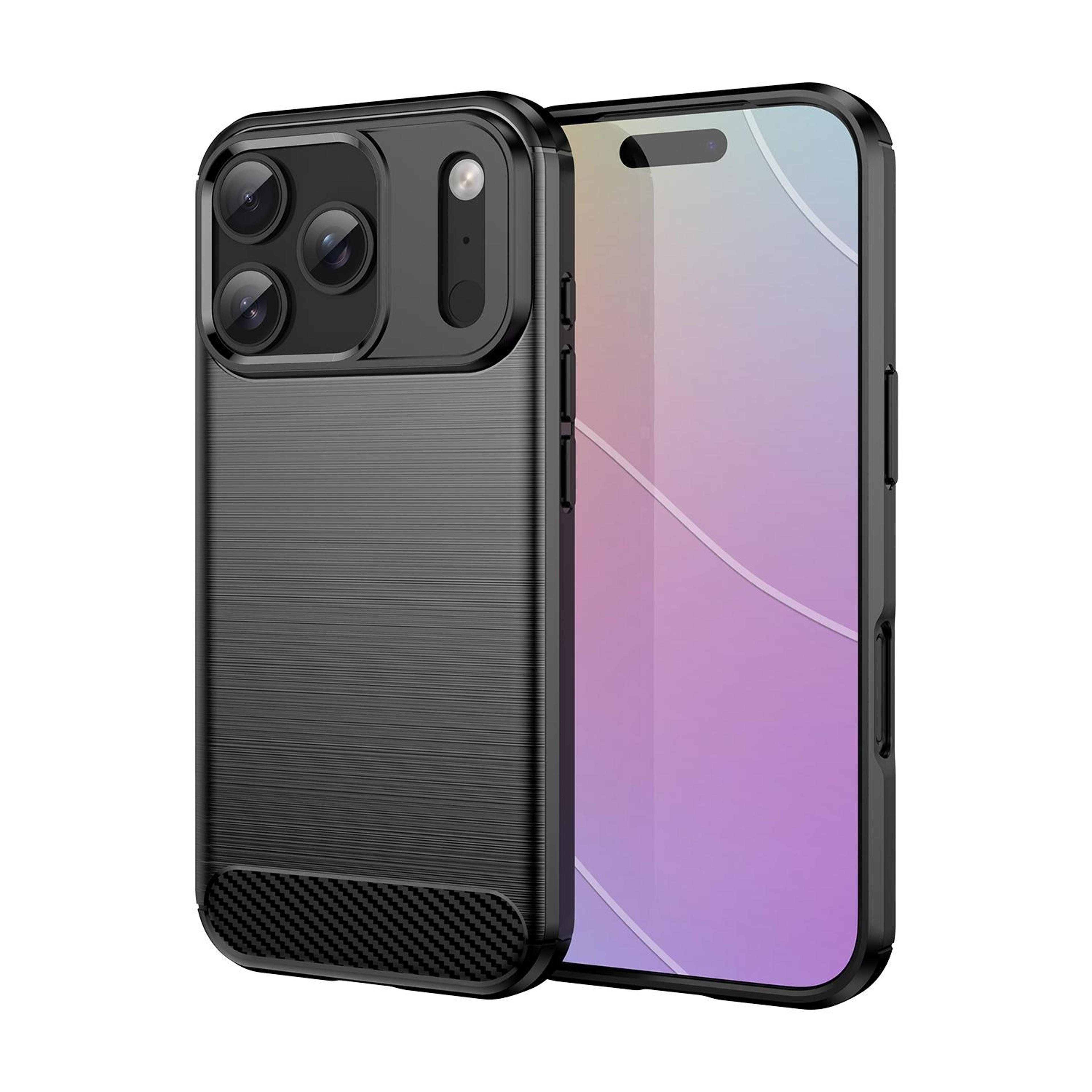 IPhone 18 Pro Brushed Texture TPU Phone Case 0
