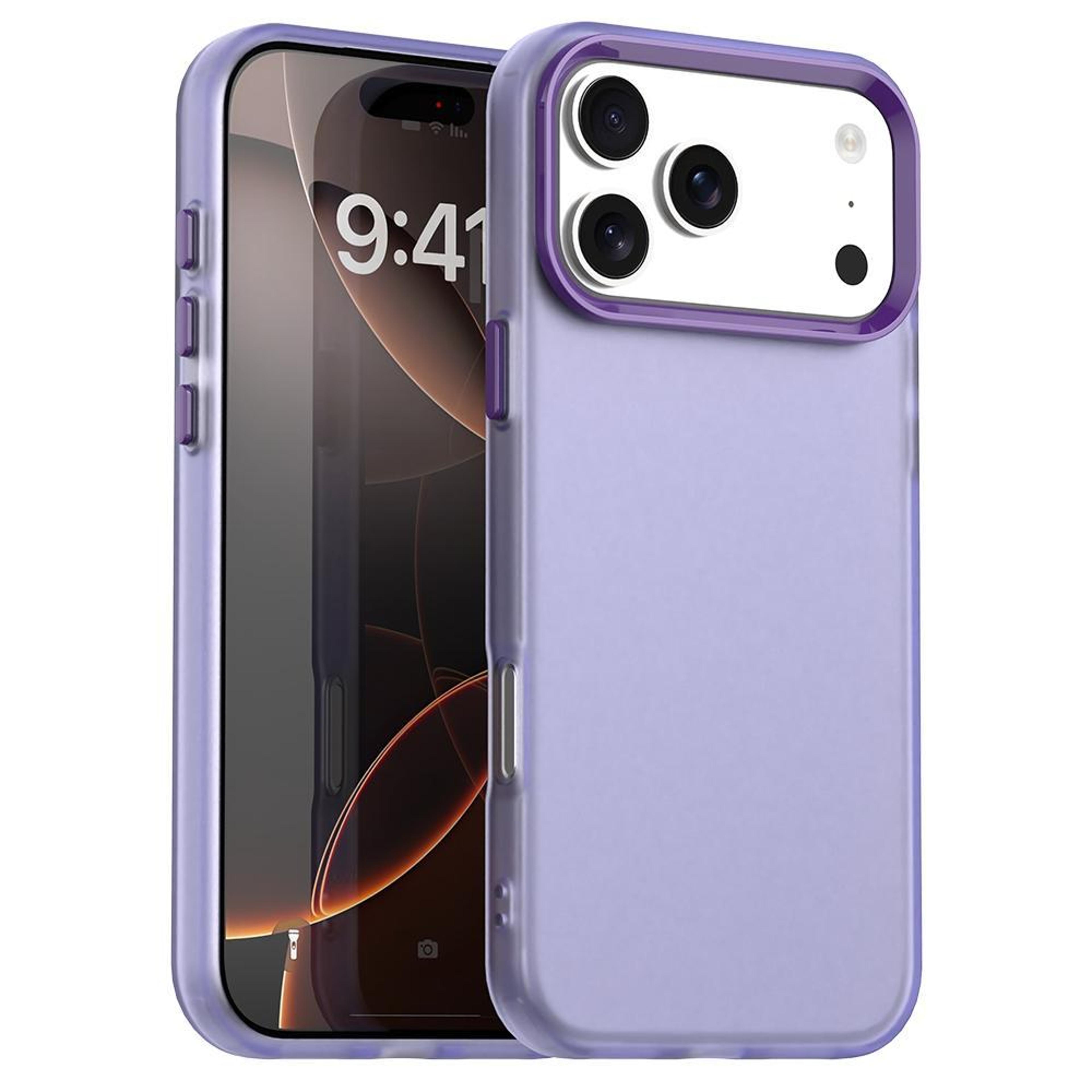 IPhone 18 Pro Candy PC TPU Protective Phone Case 0