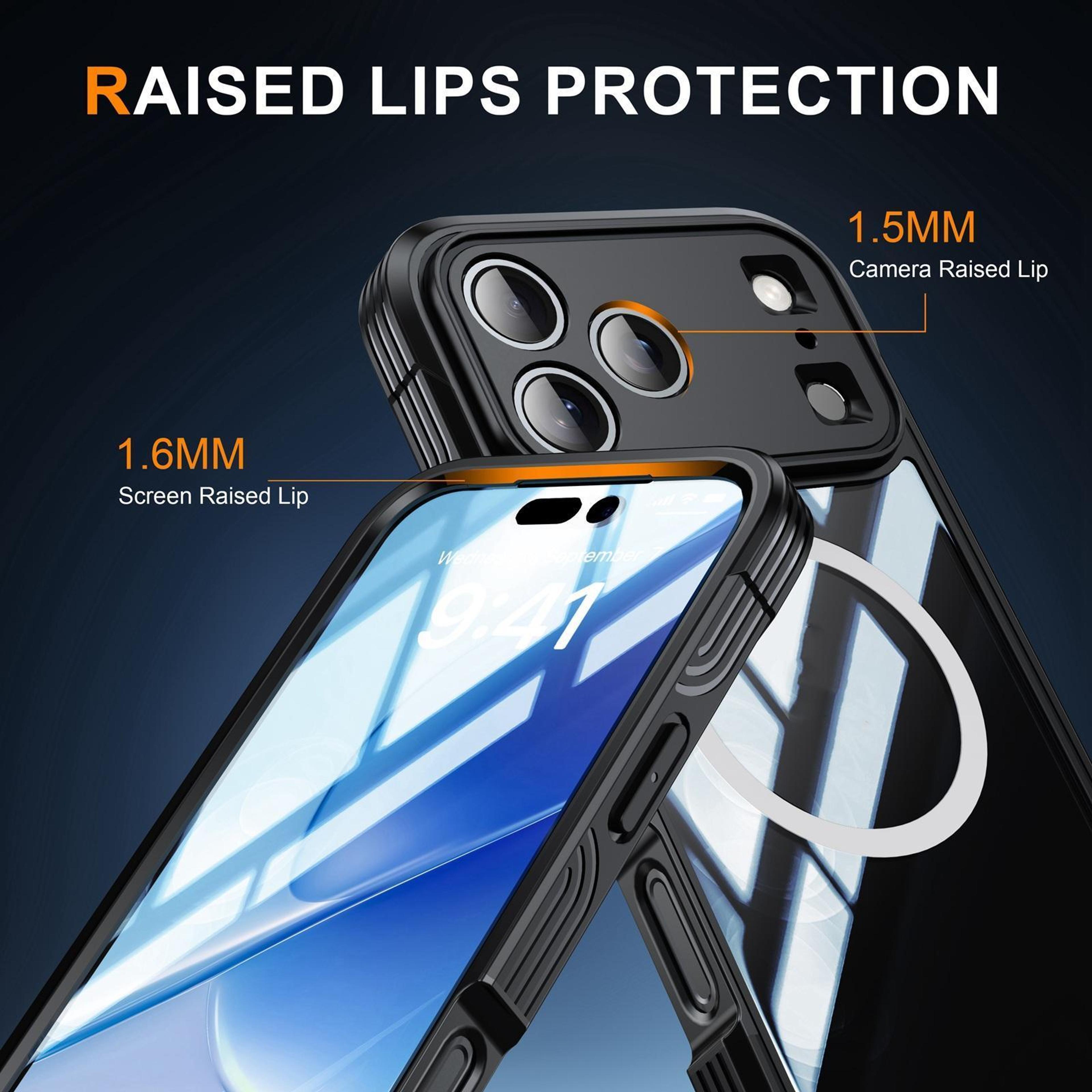 Rugged Magnetic Wireless Charging Case For IPhone 18 Pro Max 5