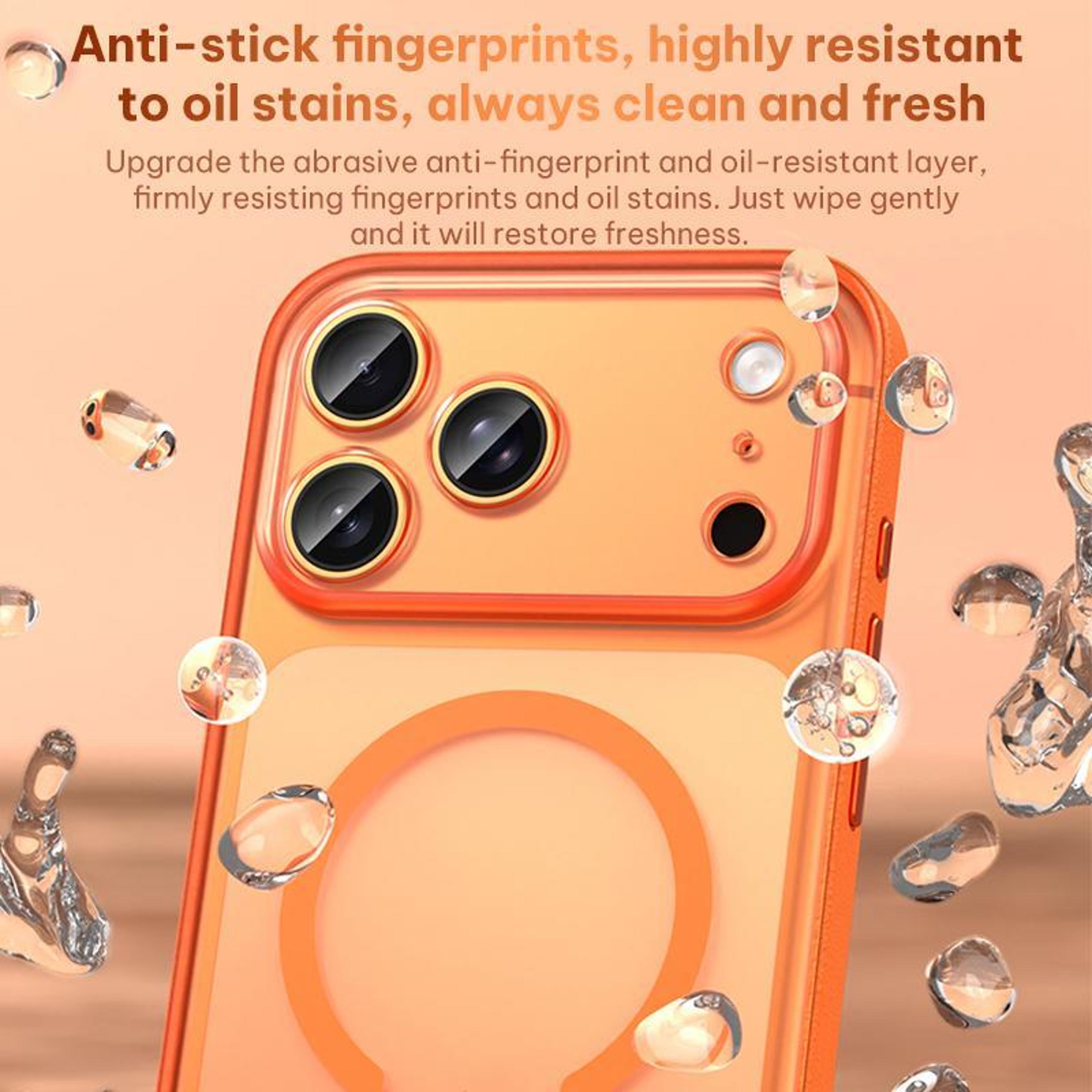 IPhone 18 Pro Max Magnetic LeatherTextured PC TPU Phone Case 7