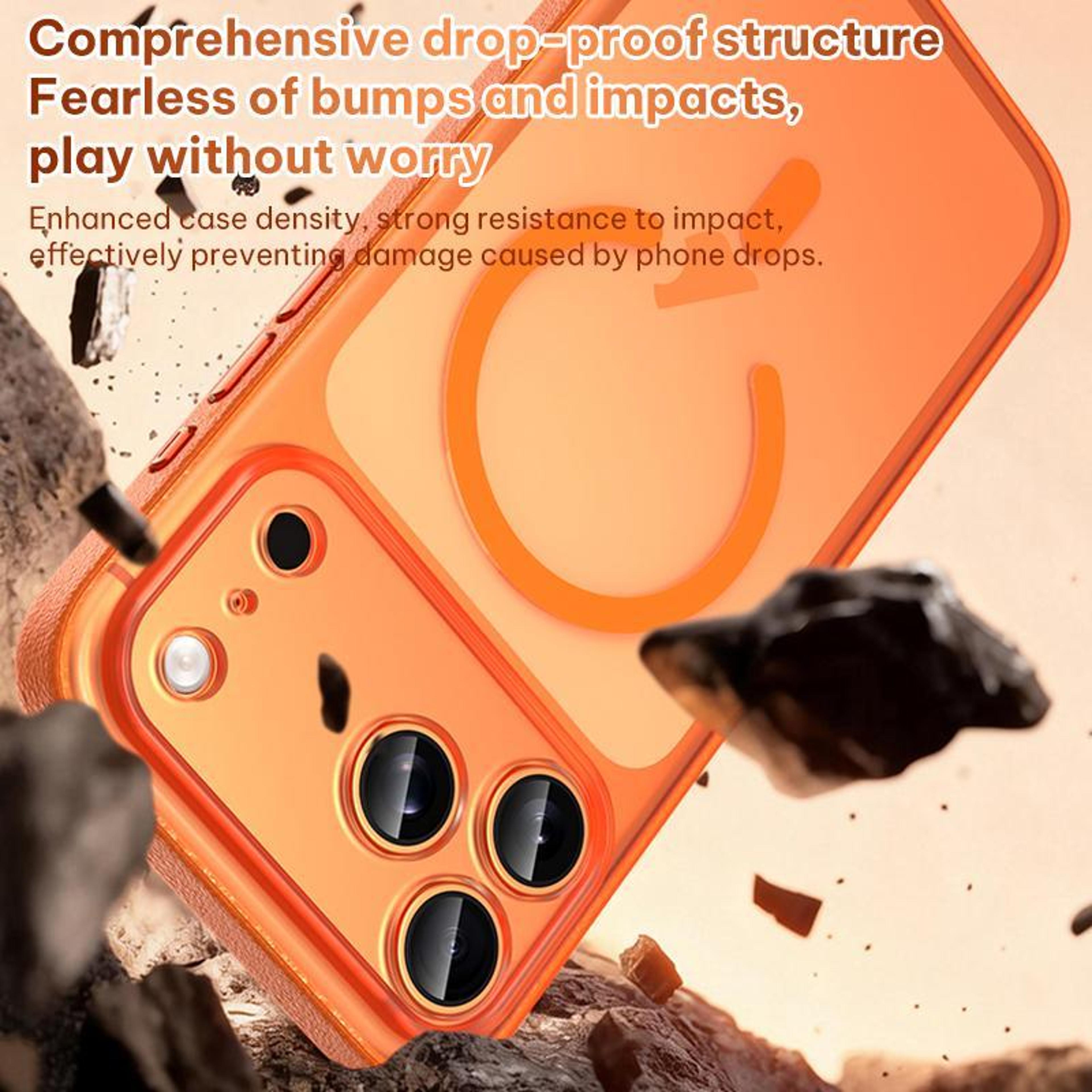 IPhone 18 Pro Max Magnetic LeatherTextured PC TPU Phone Case 10