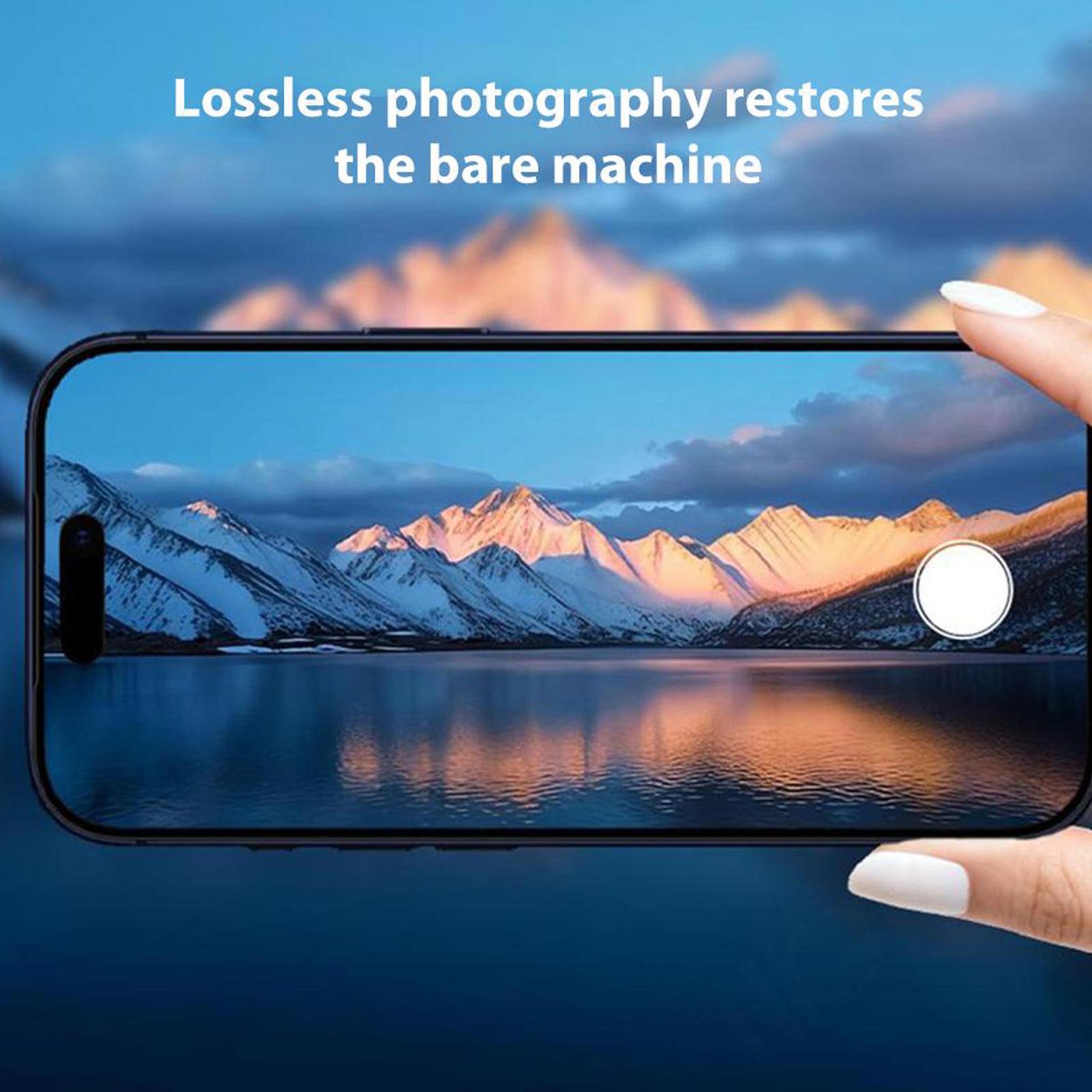 Metal Hollow Camera Lens Protector For 18 Pro Max 6