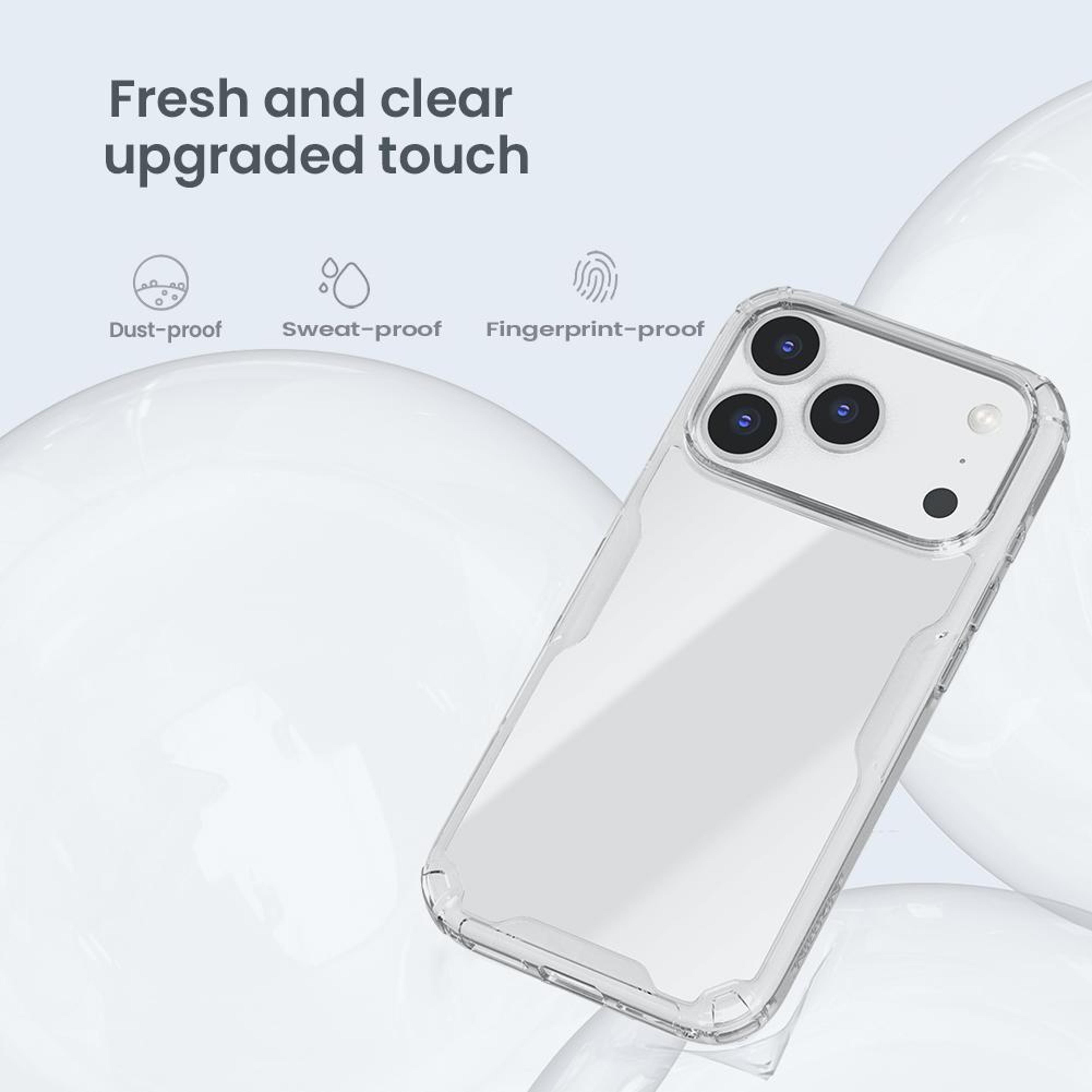 Clear PC And TPU Case For IPhone 18 Pro With Precise Port Access 6