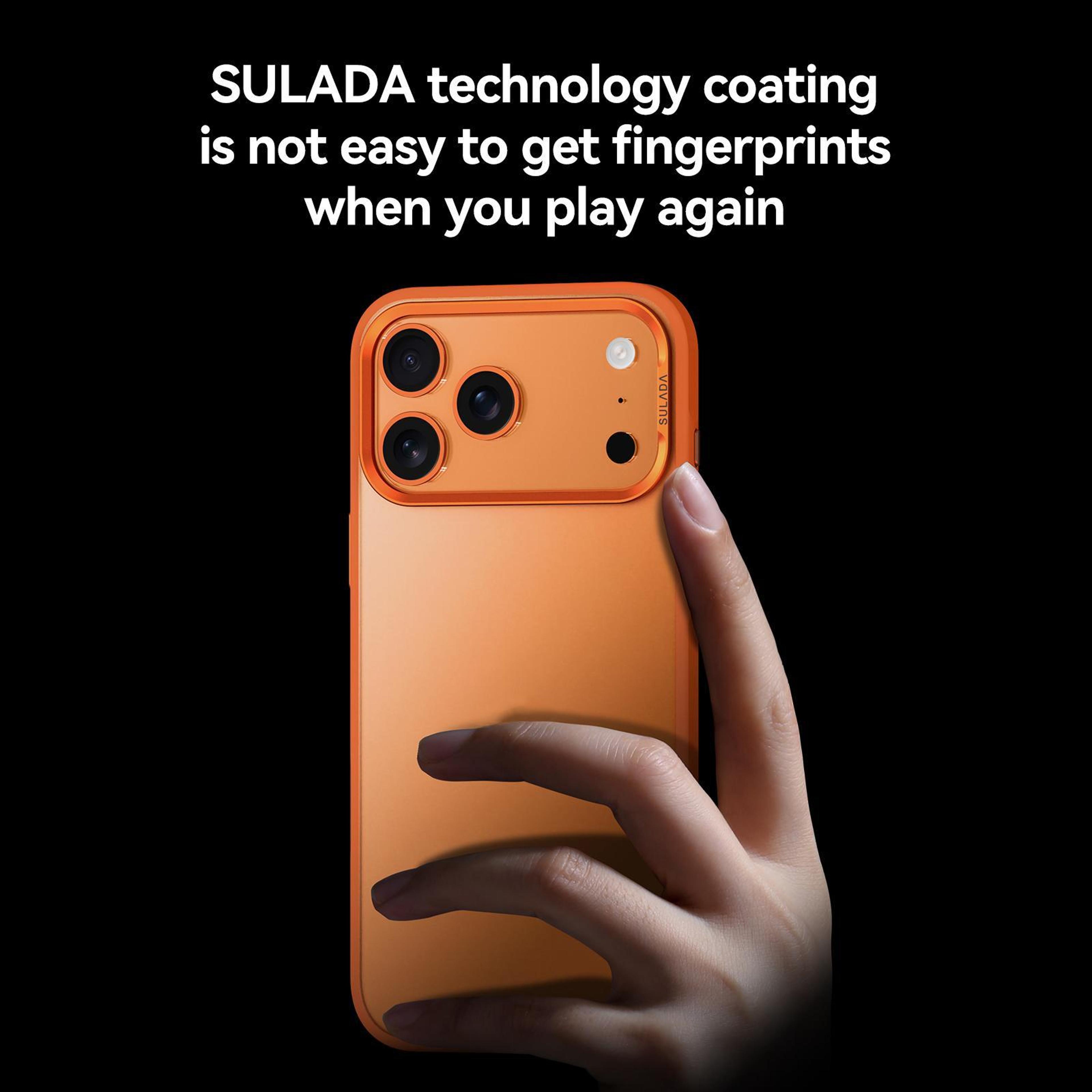 IPhone 18 Pro Case Matte PC Shockproof Protective Cover 6