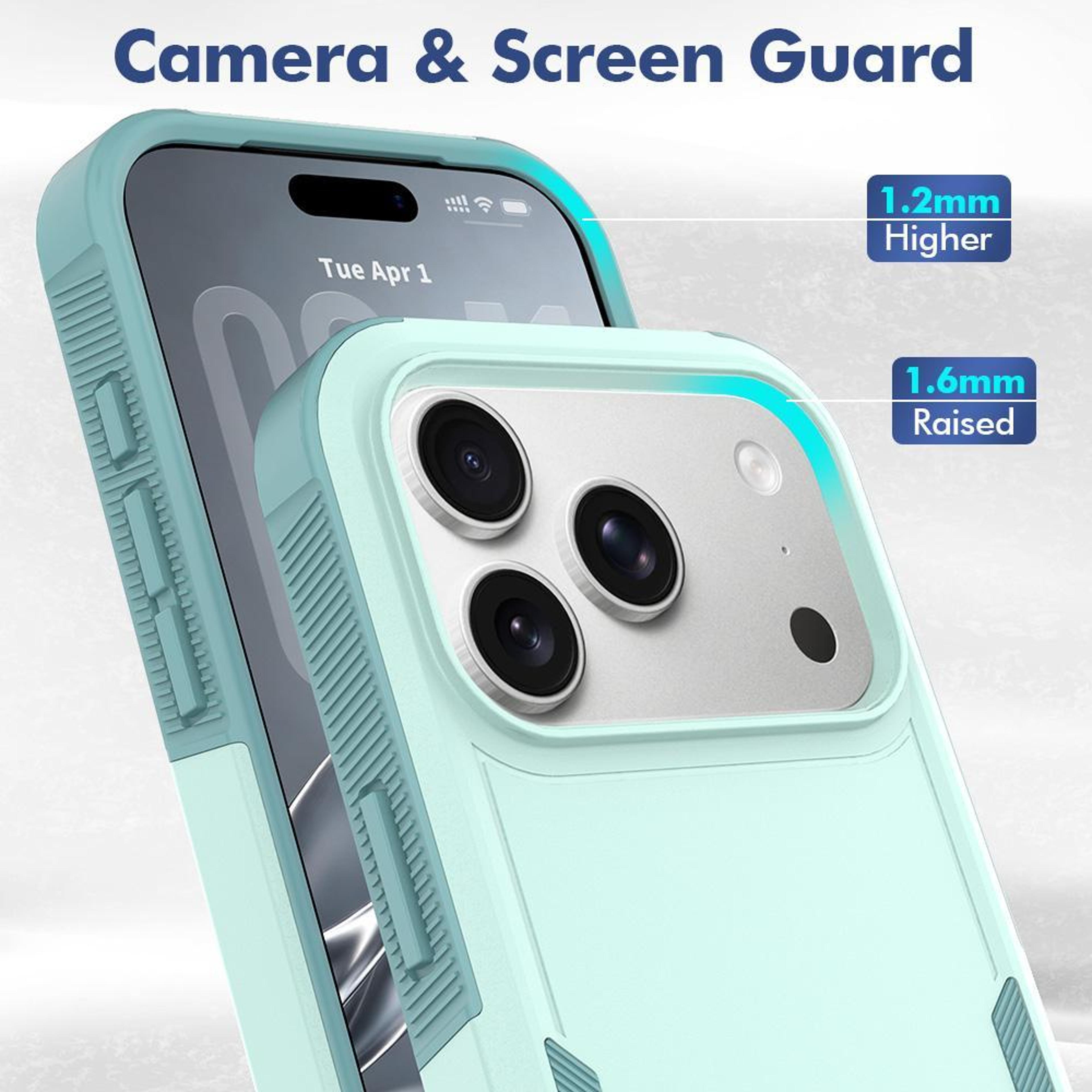 IPhone 18 Pro PC And TPU Protective Phone Case 1