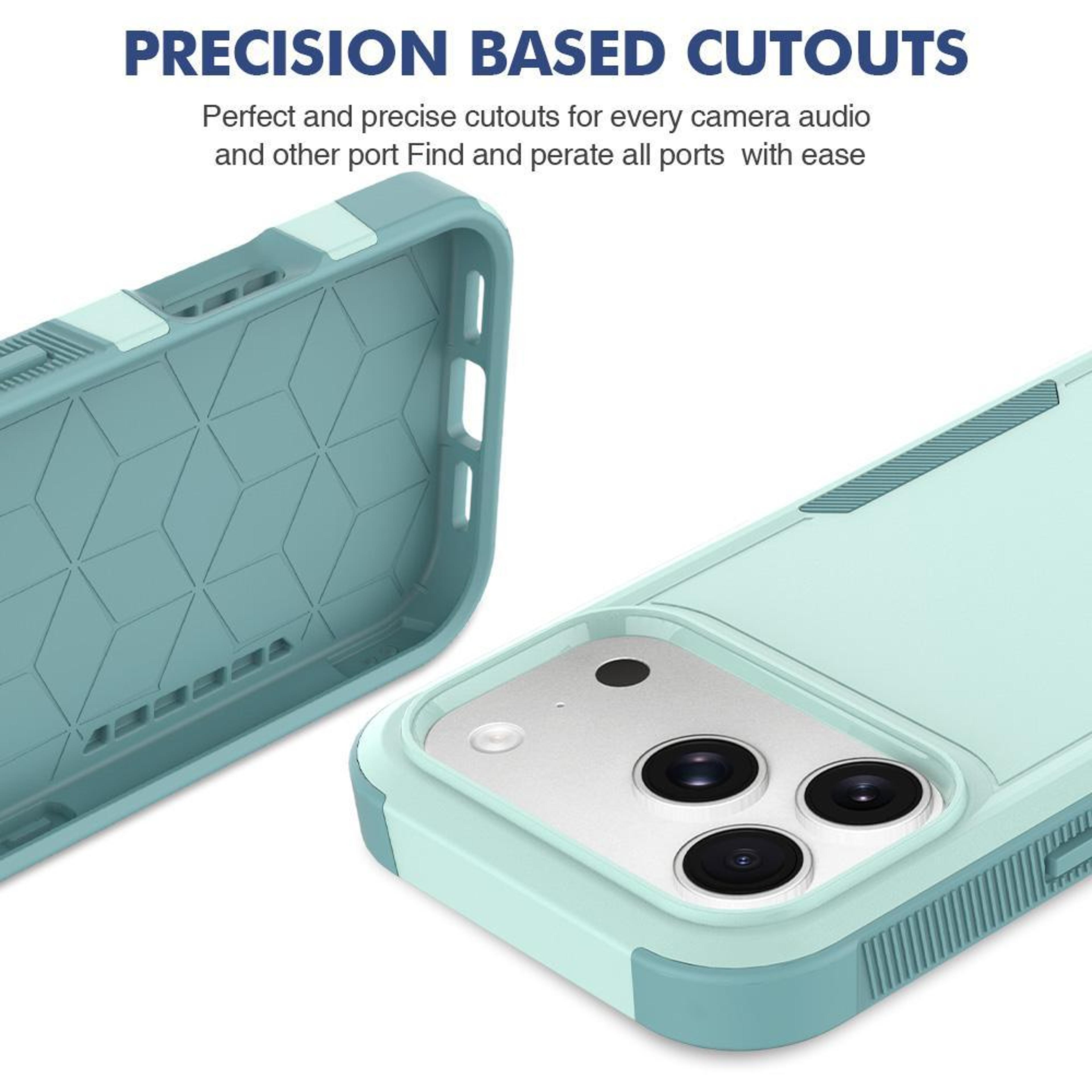 IPhone 18 Pro PC And TPU Protective Phone Case 3