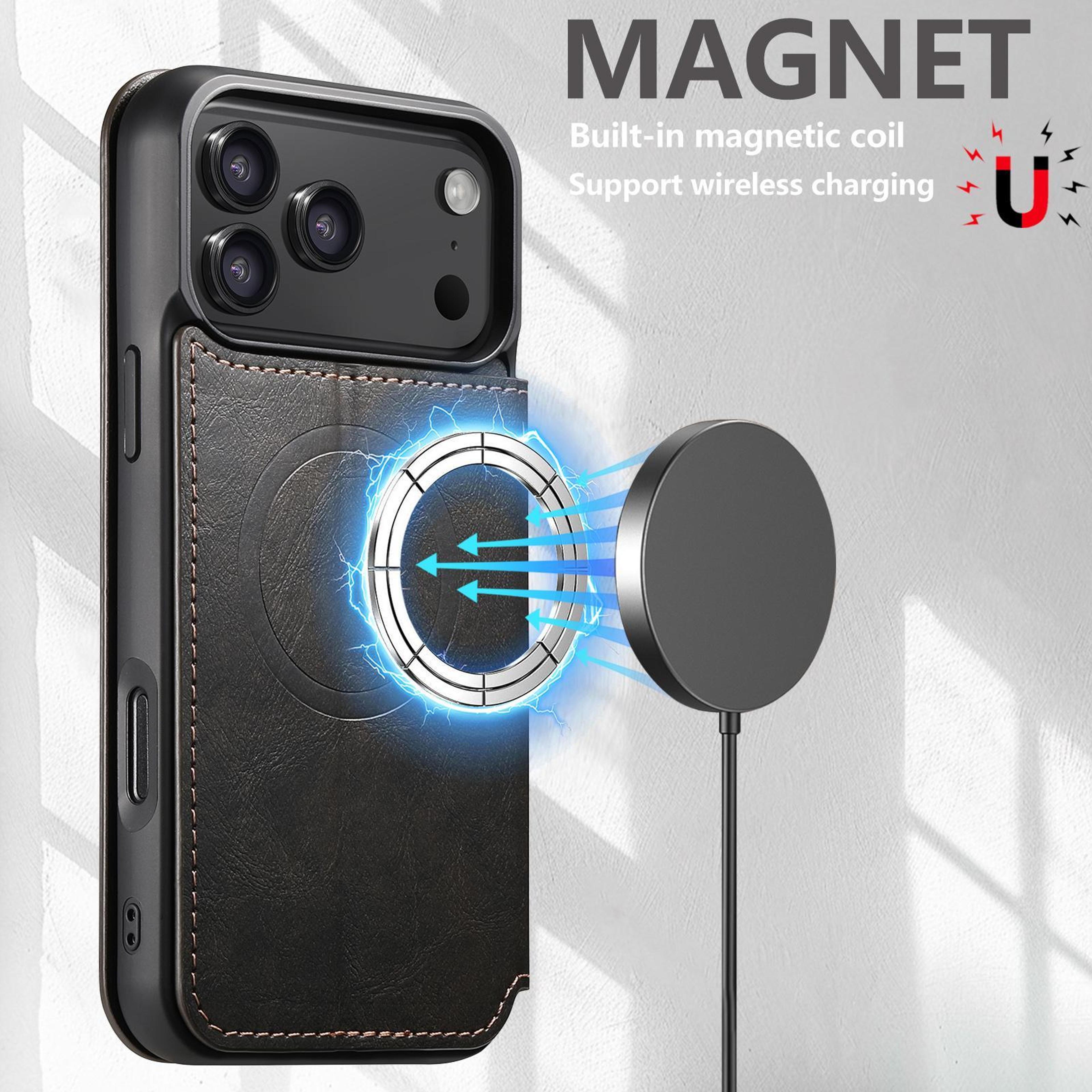 IPhone 18 Pro Max MagSafe Wallet Case With Card Slots And Stand 2
