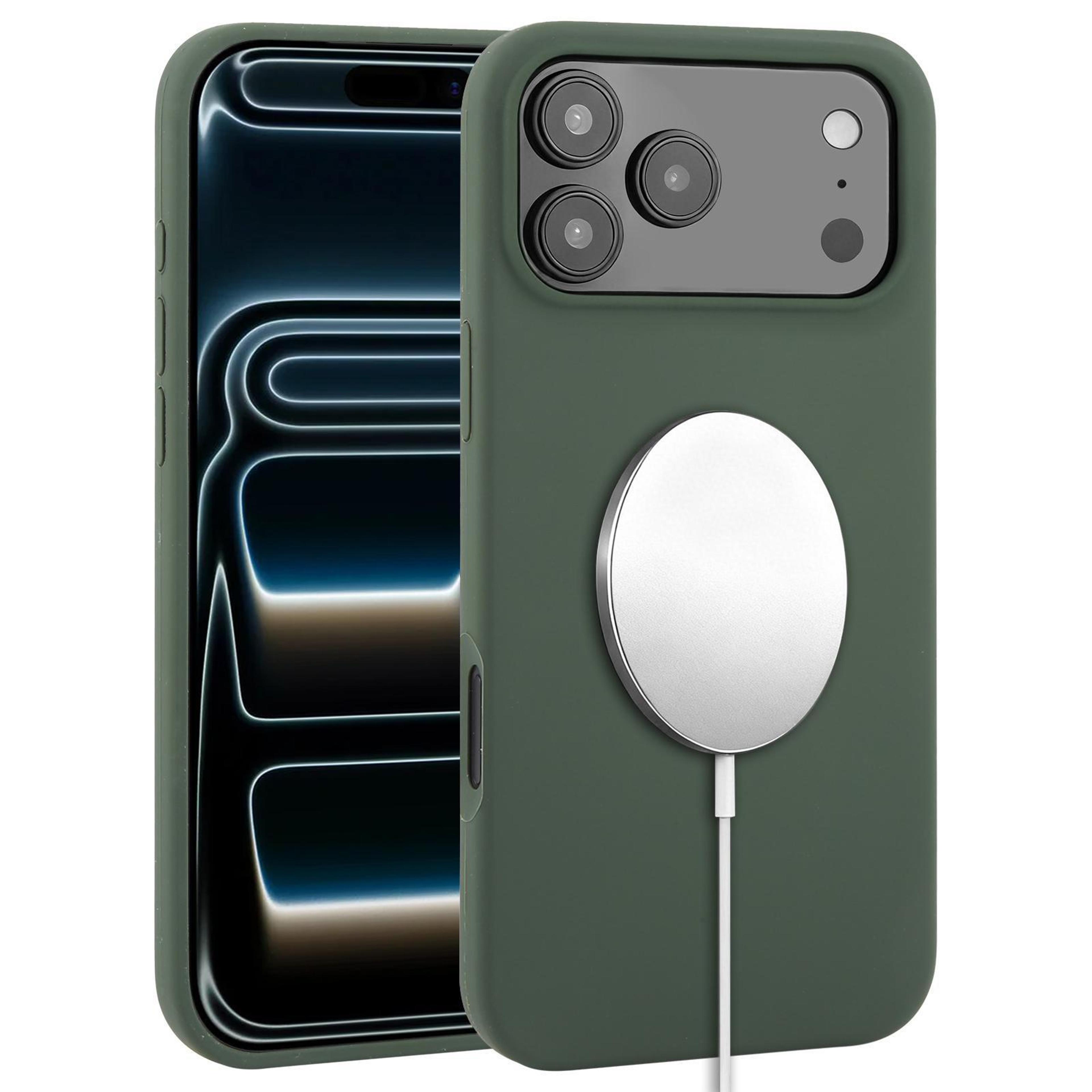 Silicone MagSafe Full Coverage Phone Case For IPhone 18 Pro Case 0