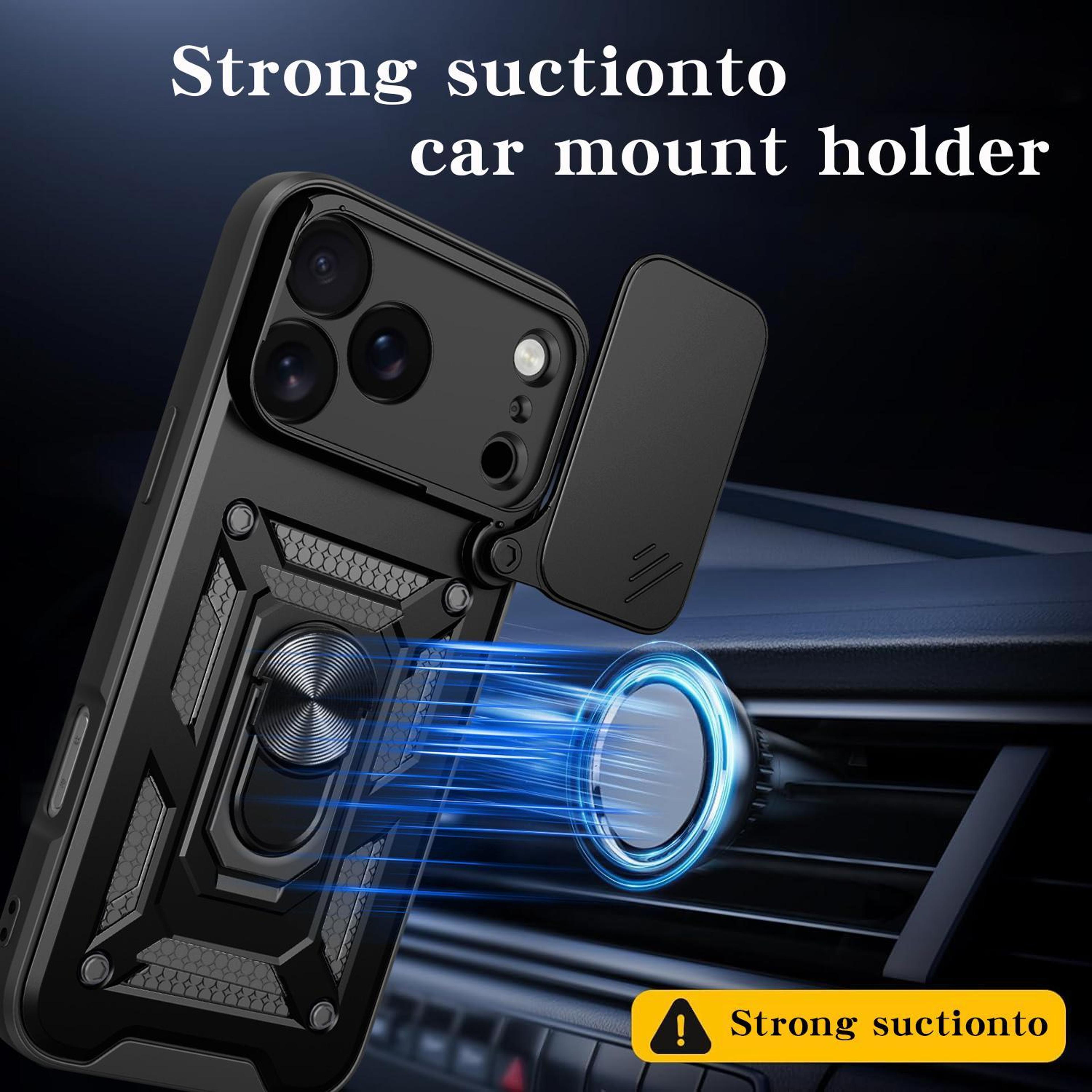 IPhone 18 Pro Max Case With Sliding Camera Cover Magnetic Ring Stand 4