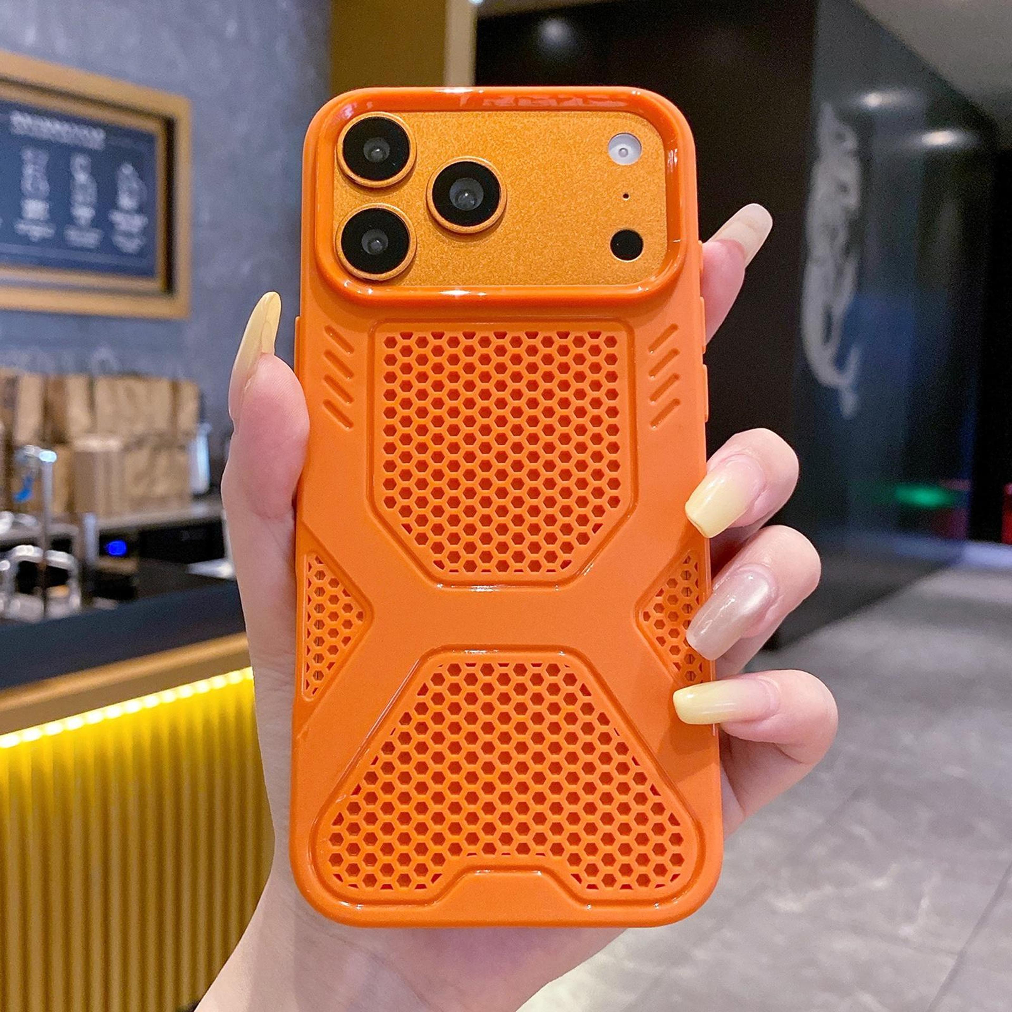 IPhone 18 Pro Max X Armor Heat Dissipation TPU Phone Case 0