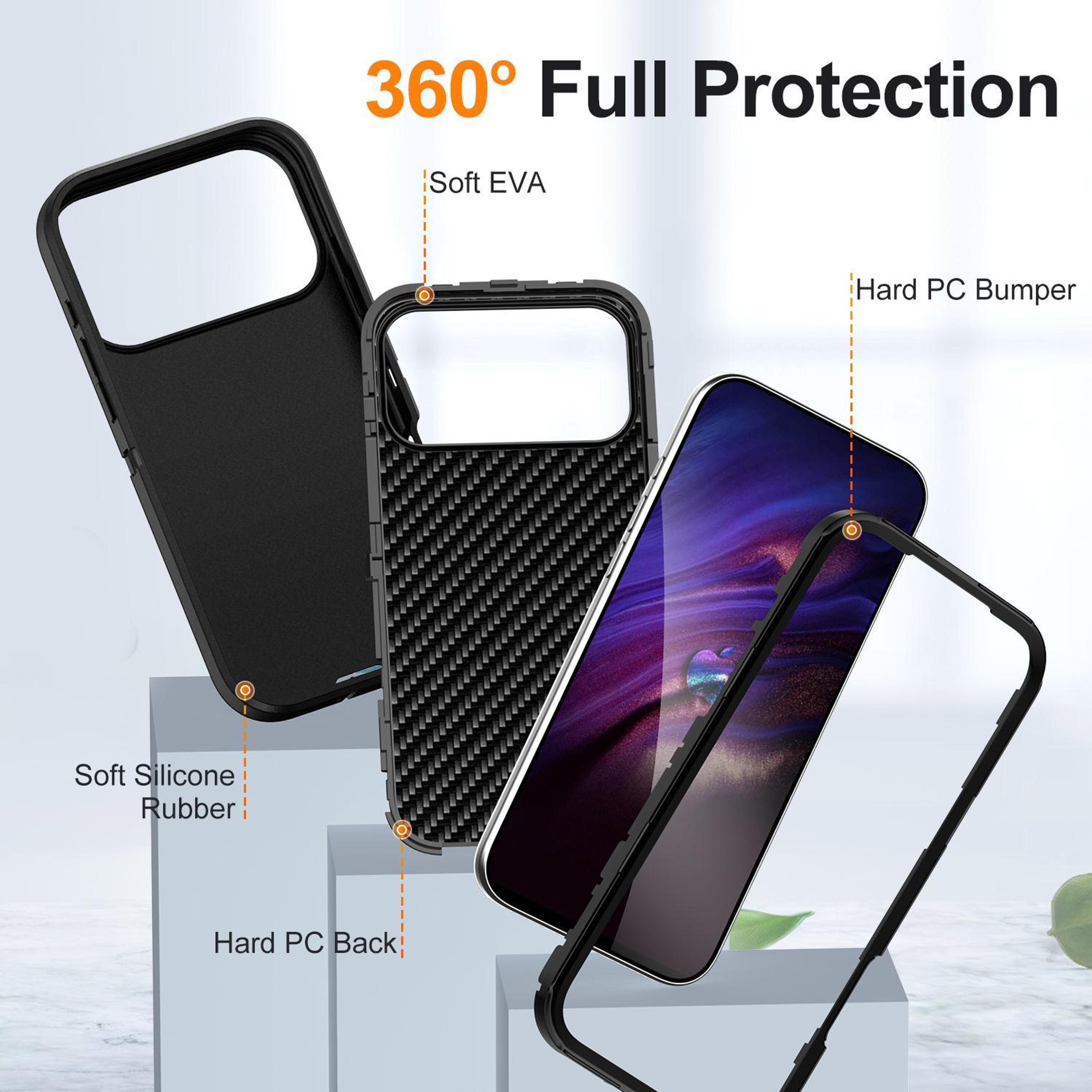 Waterproof Rugged Case For IPhone 18 Pro With 3Layer Protection 3