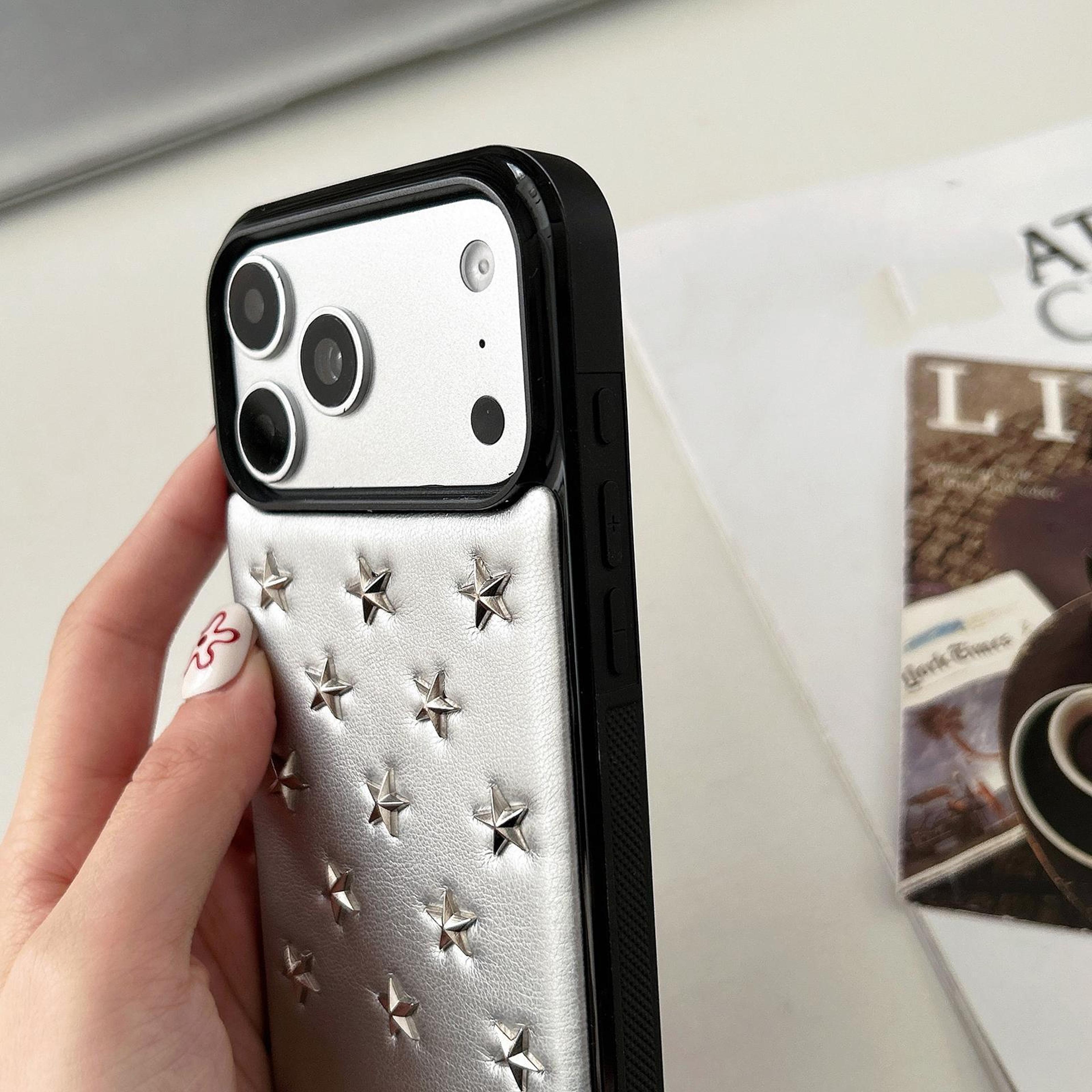 IPhone 18 Pro Max Rivet Star Phone Case With Corner Protection 2