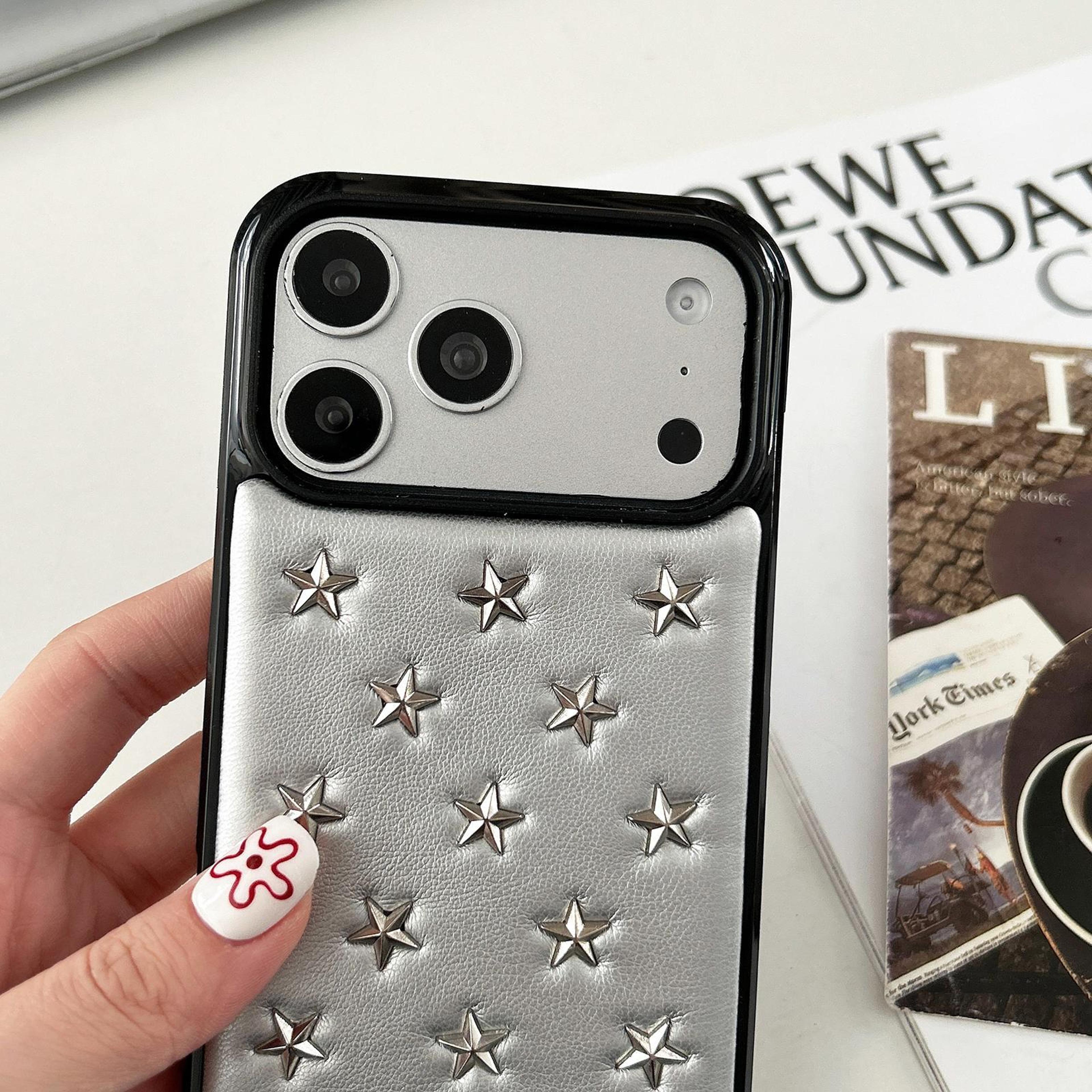 IPhone 18 Pro Max Rivet Star Phone Case With Corner Protection 3