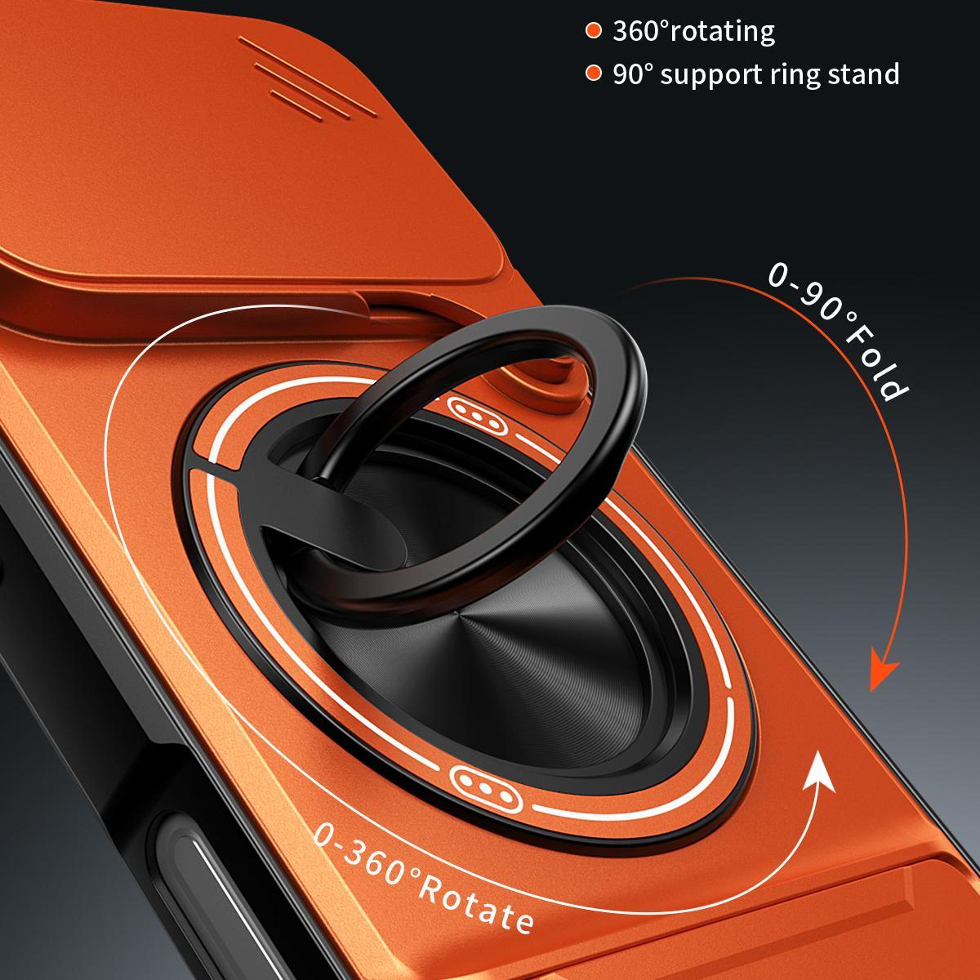IPhone 18 Pro Max Magnetic Phone Case With Sliding Lens Cover And Stand 10