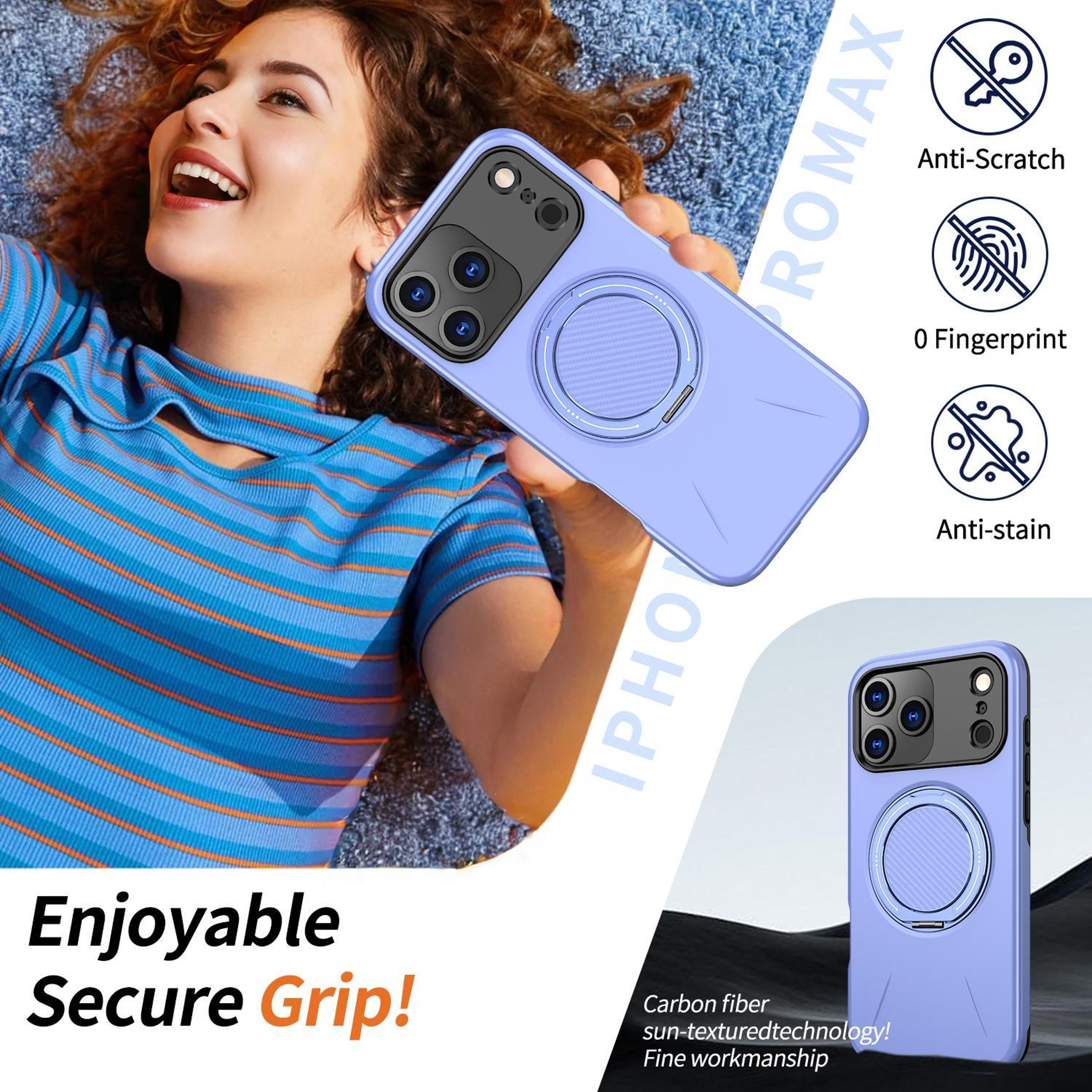 MagSafe Rotating Holder PC Case For IPhone 18 Pro 2