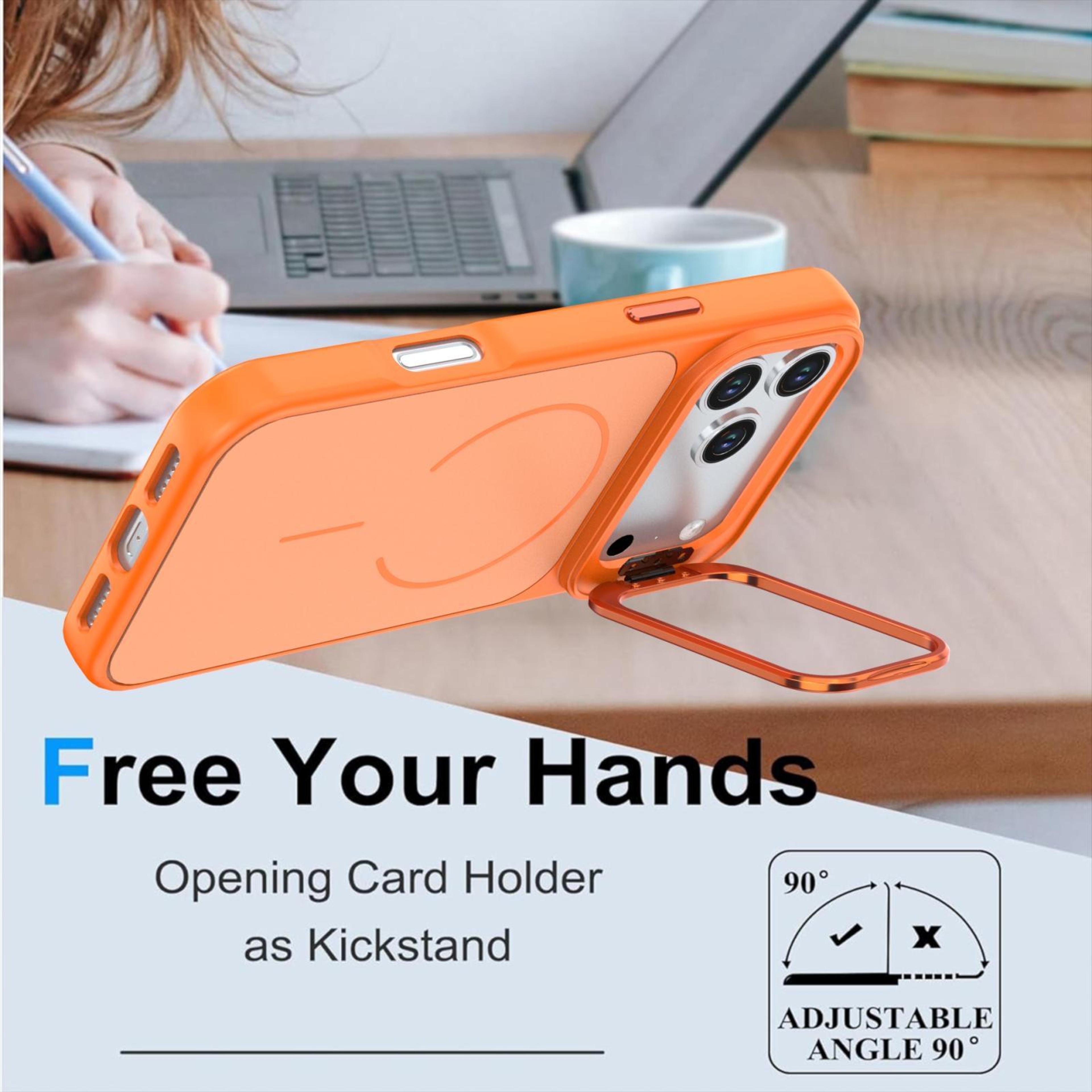 18 Pro Max MagSafe Phone Case With Camera Stand 3