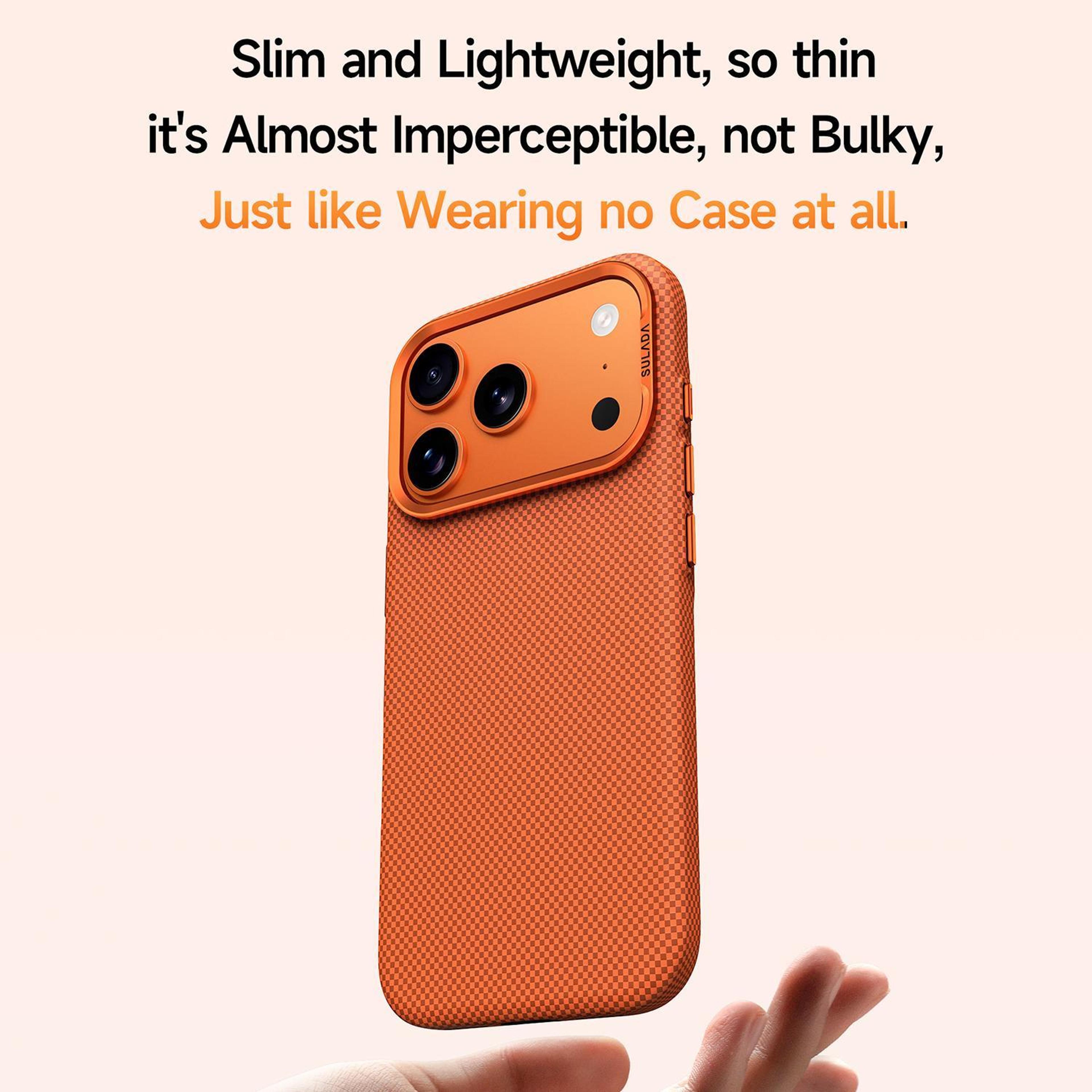 IPhone 18 Pro Max Magnetic Case With 600D KevlarTextured SkinFeel Finish 2