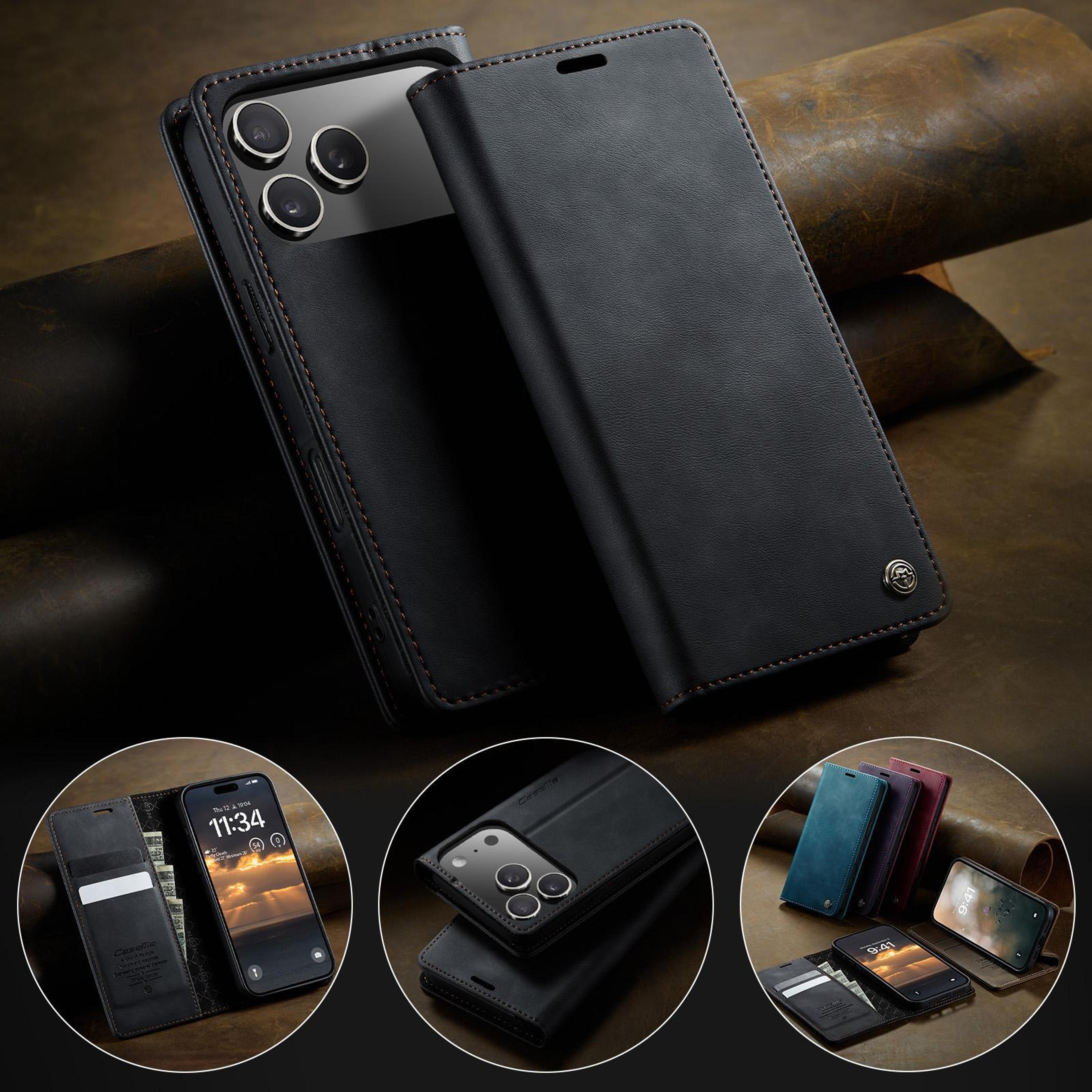 IPhone 18 Pro Max Wallet Case With RFID Blocking Card Slots And Kickstand 11