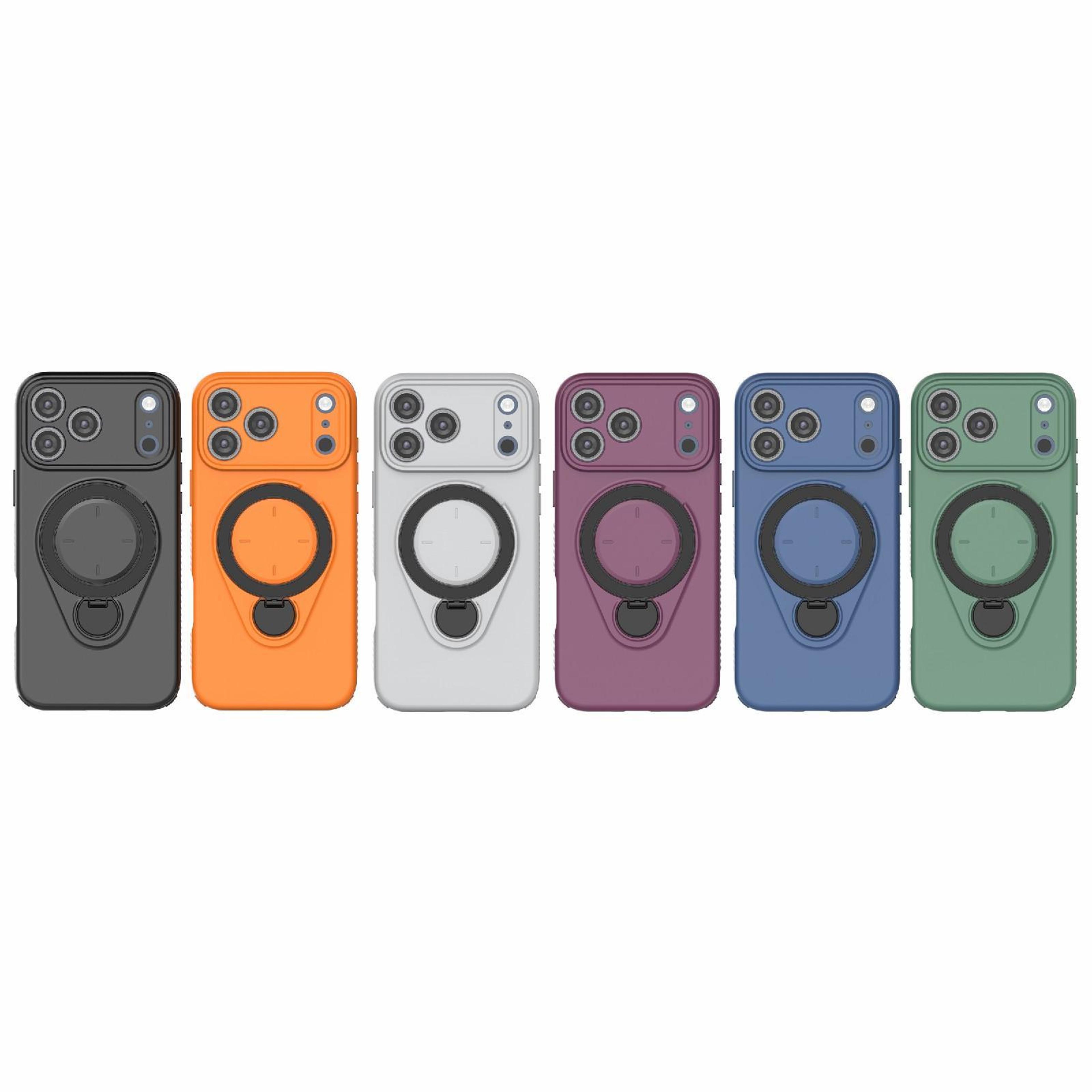 IPhone 18 Pro Max MagSafe Phone Case With 360 Degree Rotating Ring Holder 6