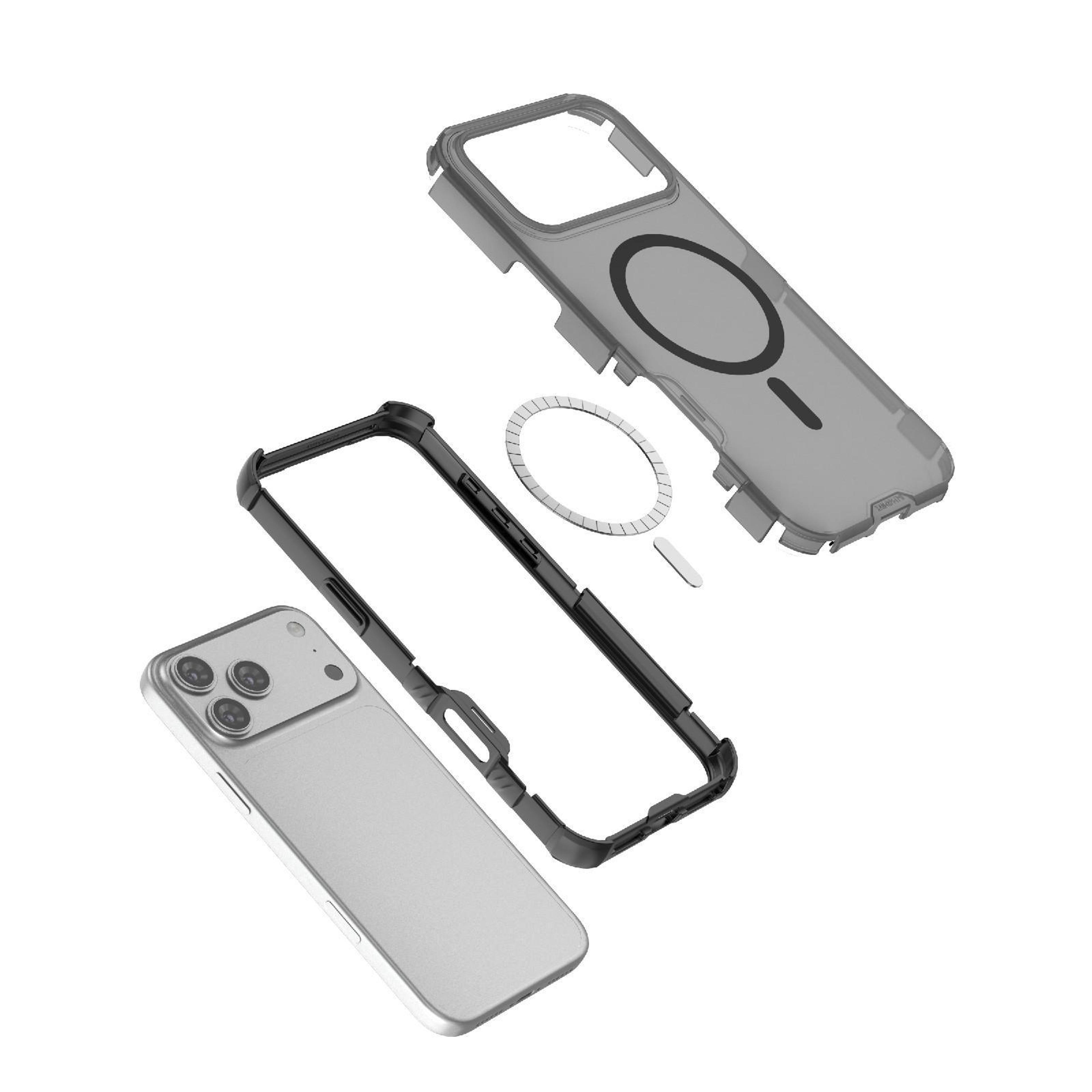 IPhone 18 Pro Max Magnetic PC TPU ShockResistant Phone Case 5