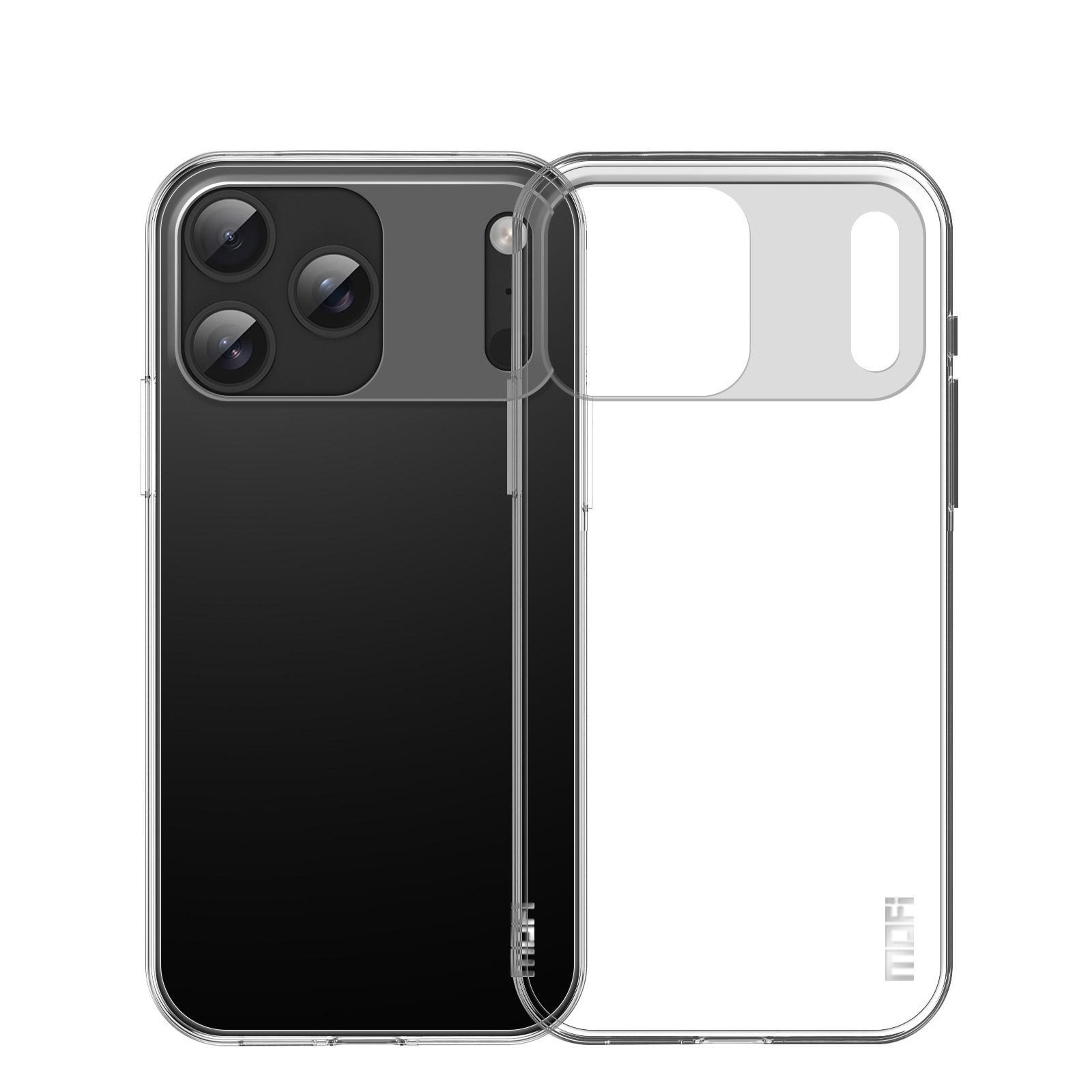 iphone 18 pro ultra-thin transparent tpu phone case
