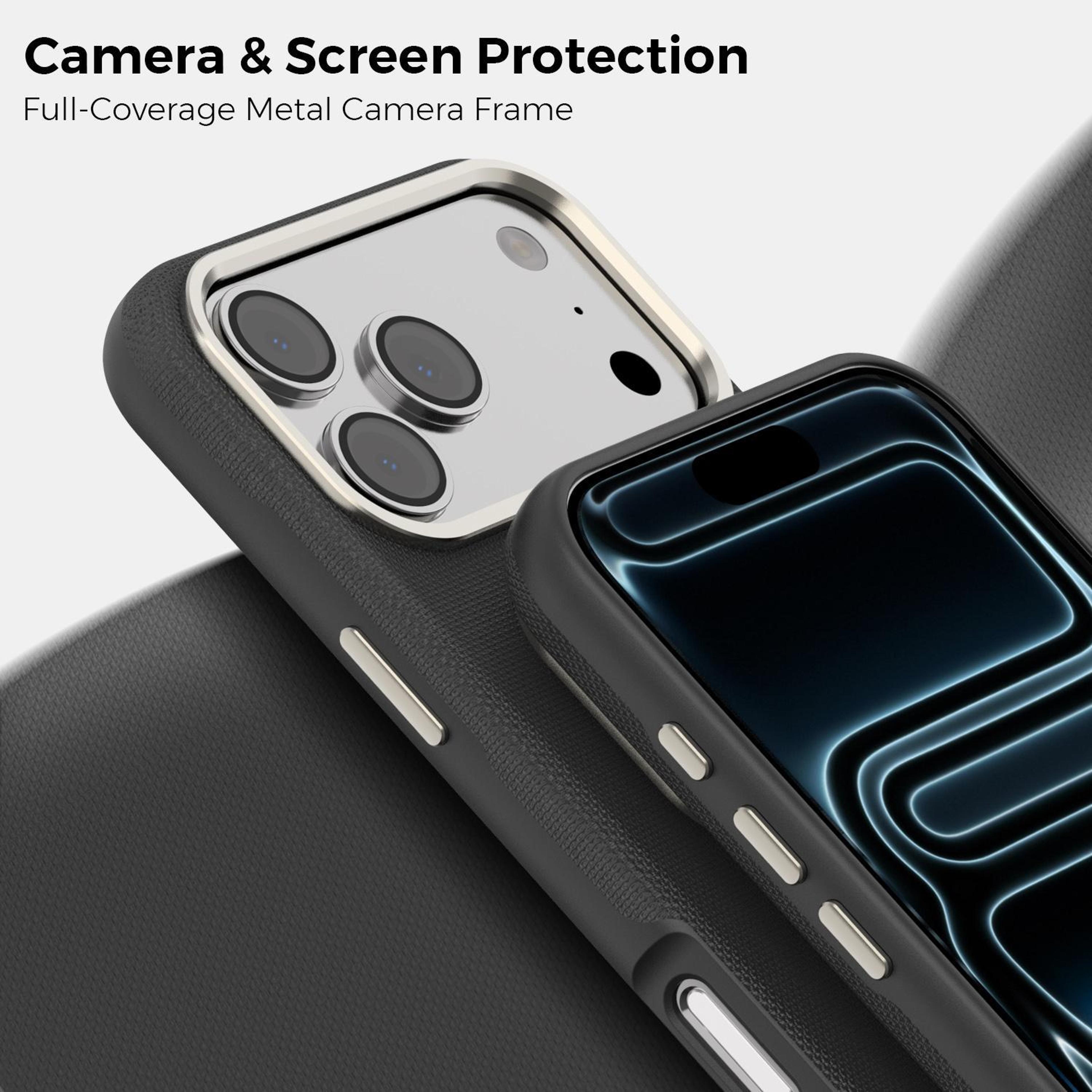 IPhone 18 Pro Max Magnetic Protective Case With Metal Lens Frame 4
