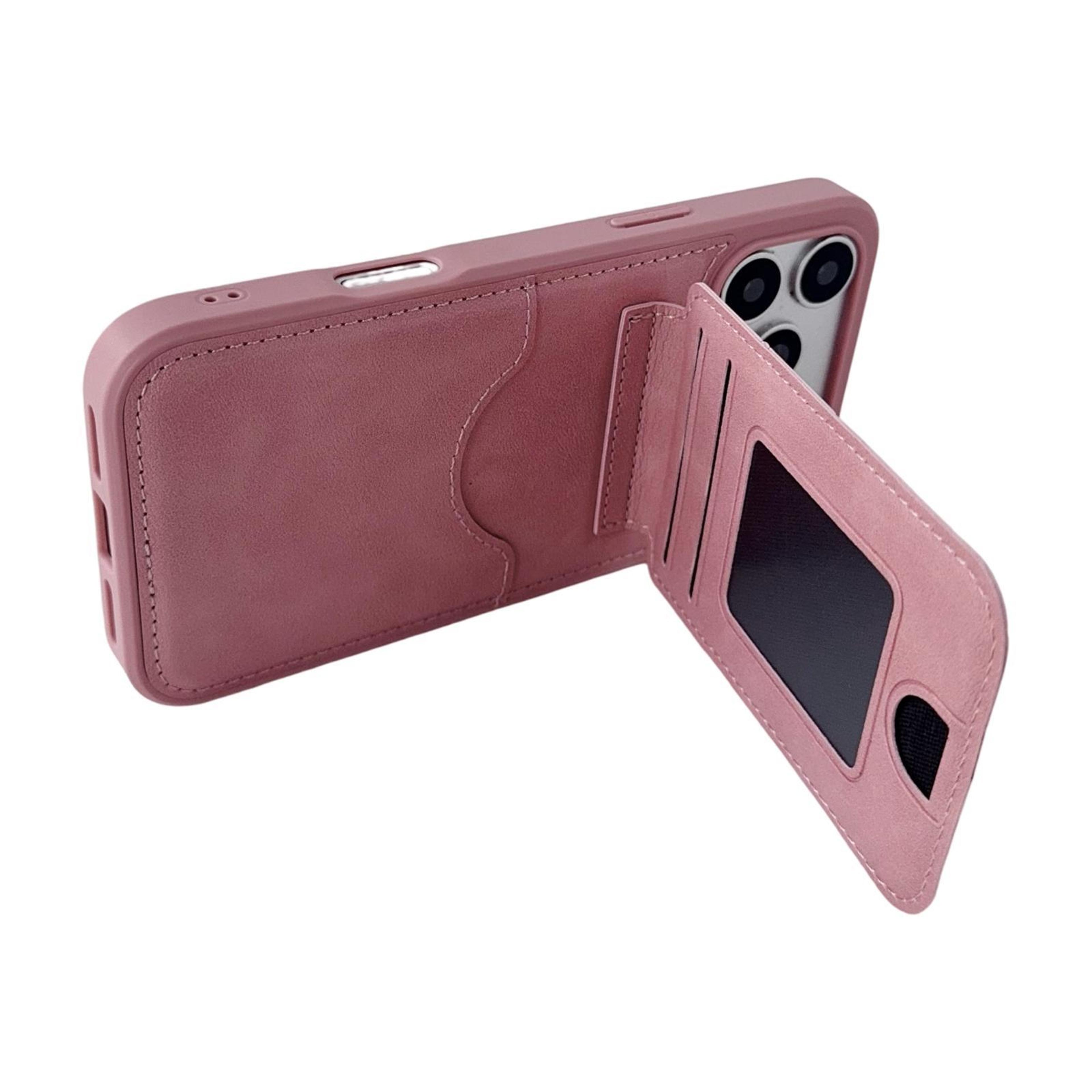 18 Pro Vertical Flip Wallet Phone Case With Card Holder And Kickstand 3