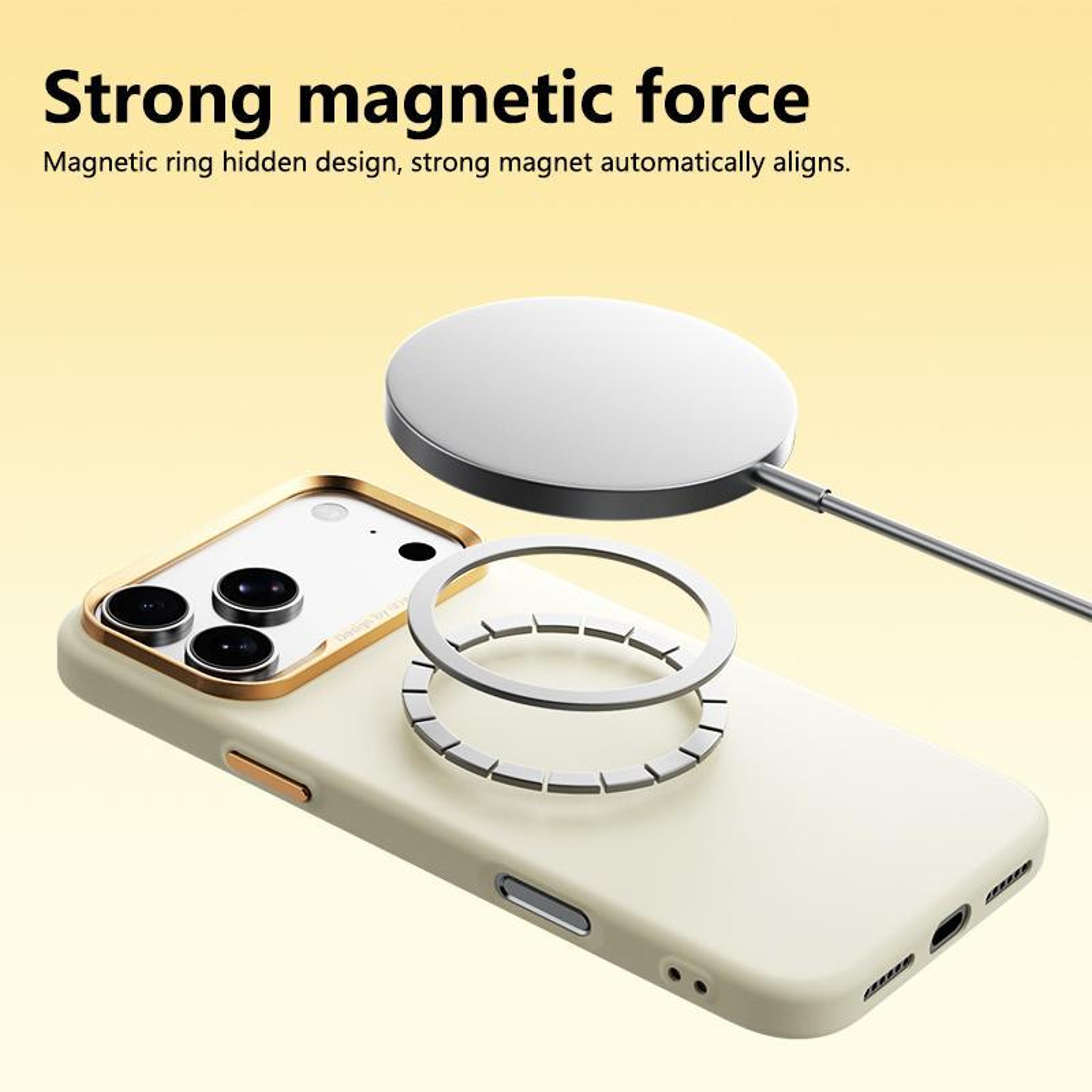 Magnetic Lightweight Phone Case For IPhone 18 Pro With Shock Absorption 3