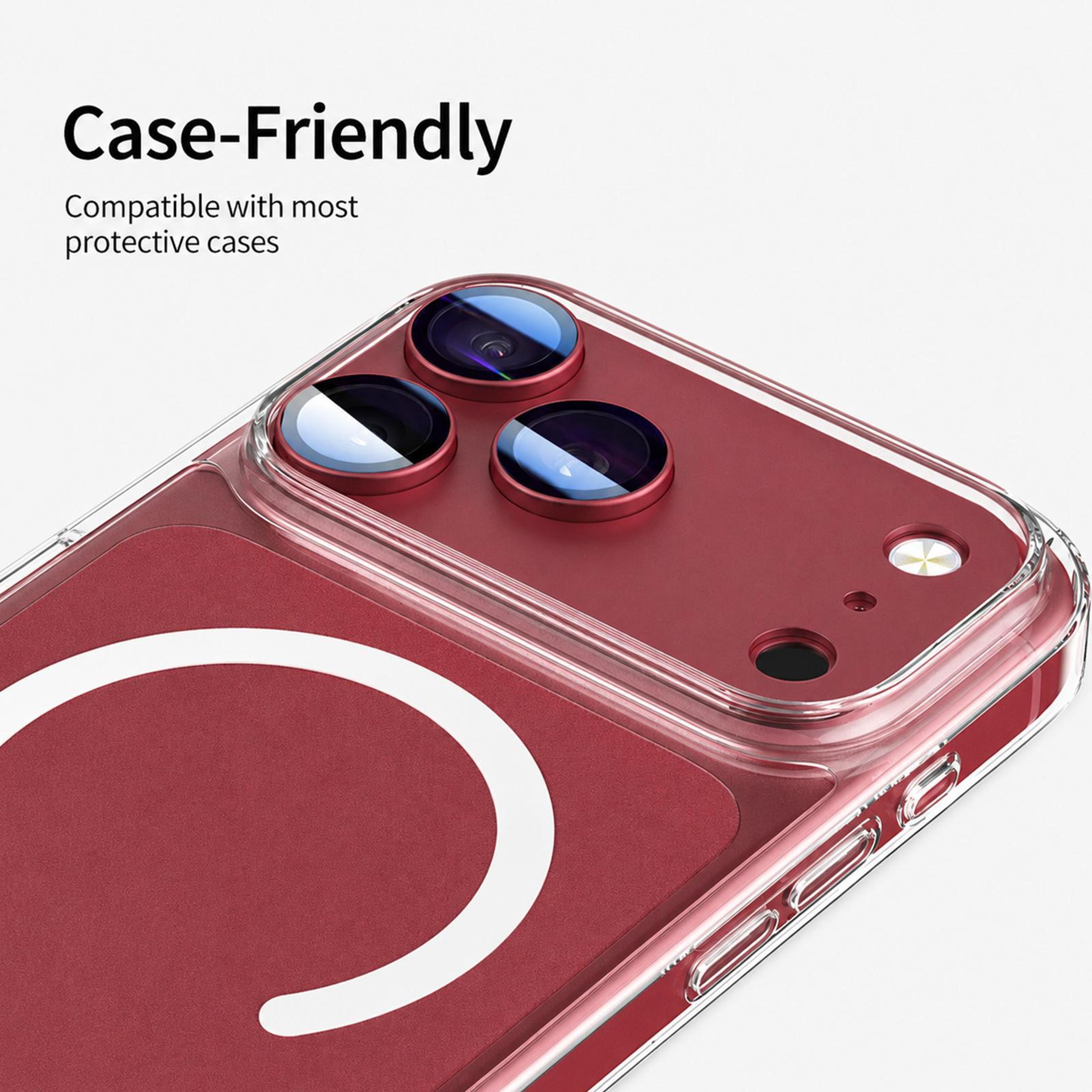 IPhone 18 Pro Frosted Metal Camera Lens Protector With Tempered Glass 4