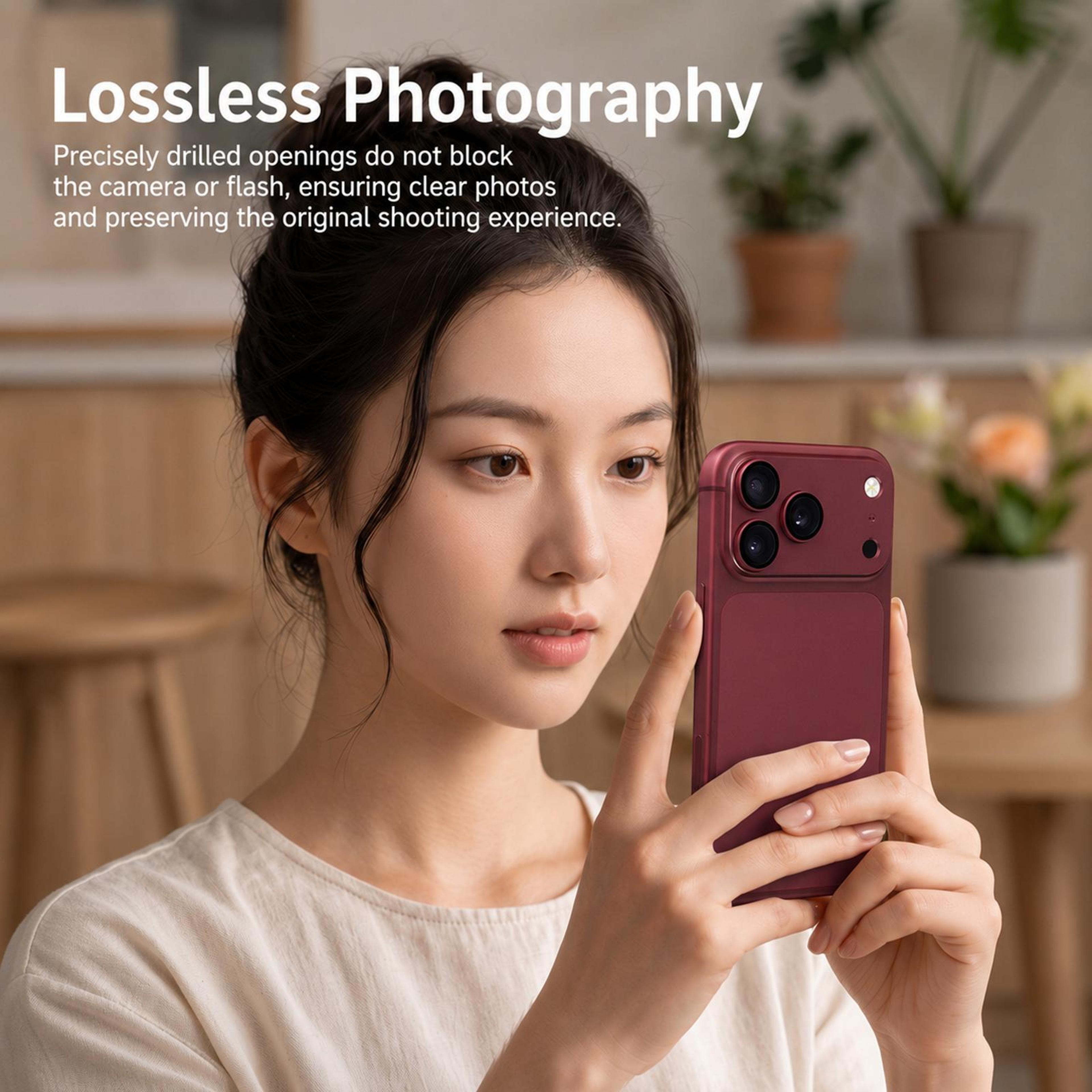 IPhone 18 Pro Frosted Metal Camera Lens Protector With Tempered Glass 7