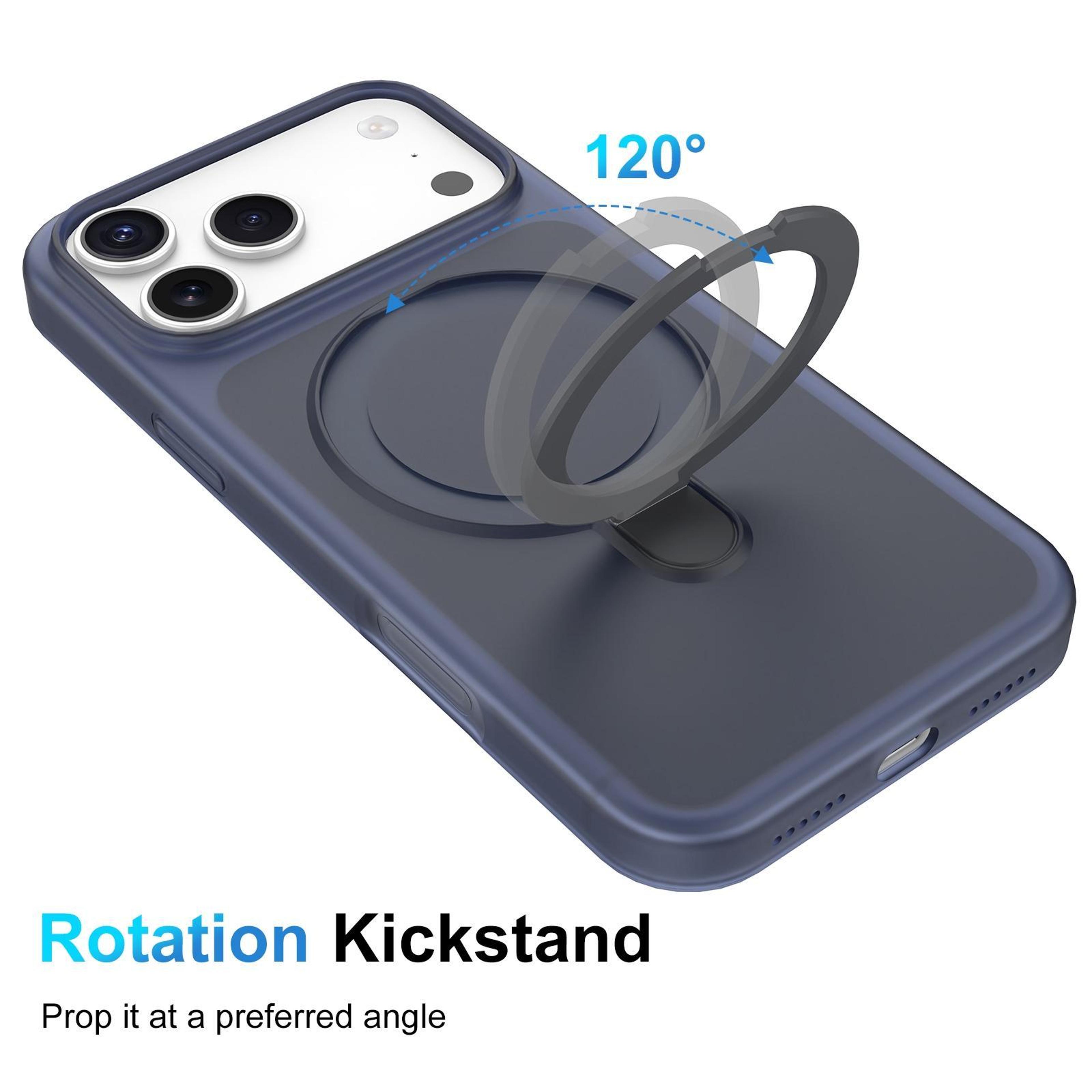 Magnetic Pivot Kickstand Case For IPhone 18 Pro Max 2