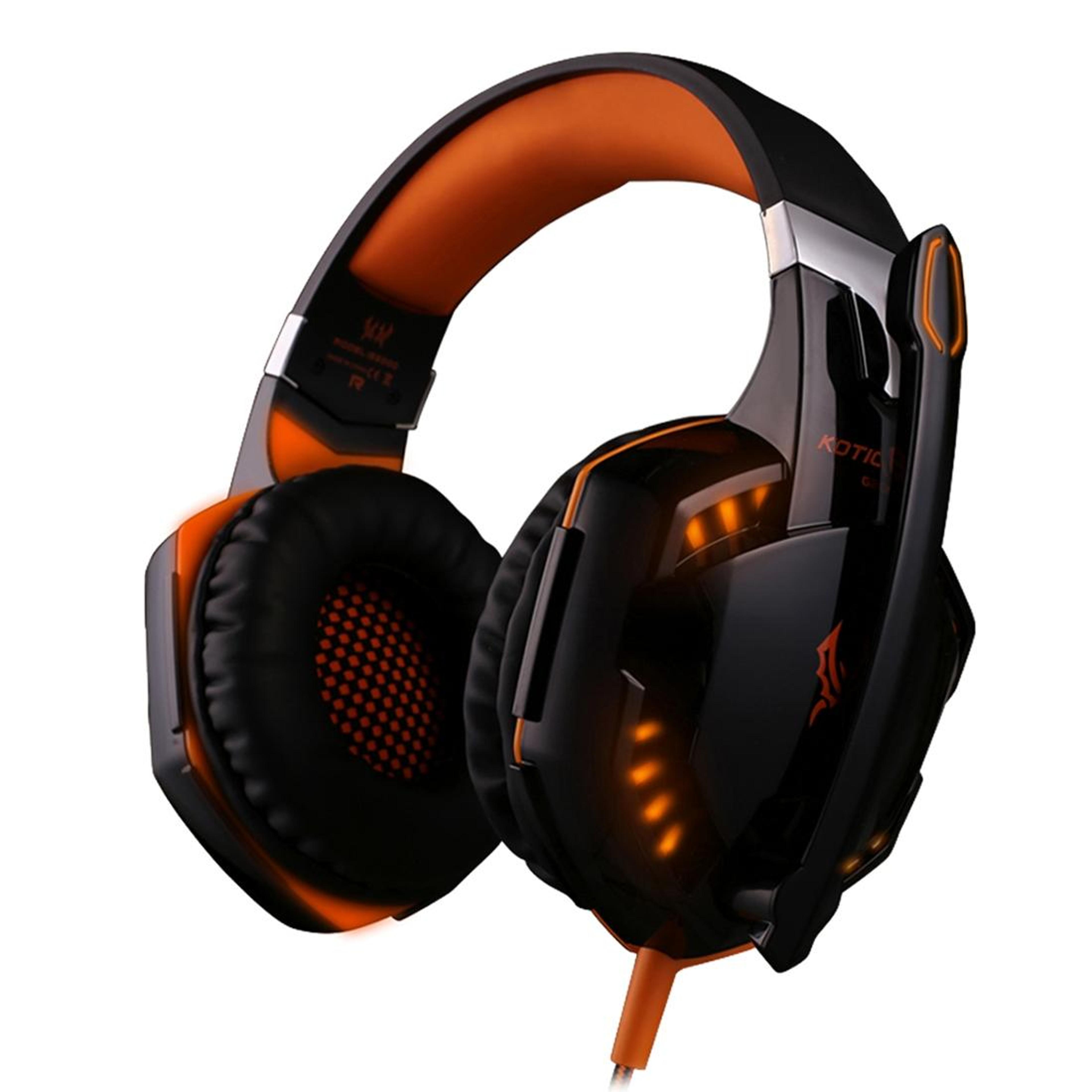 OverEar Gaming Headset With 50mm Drivers LED Lights And Microphone 18