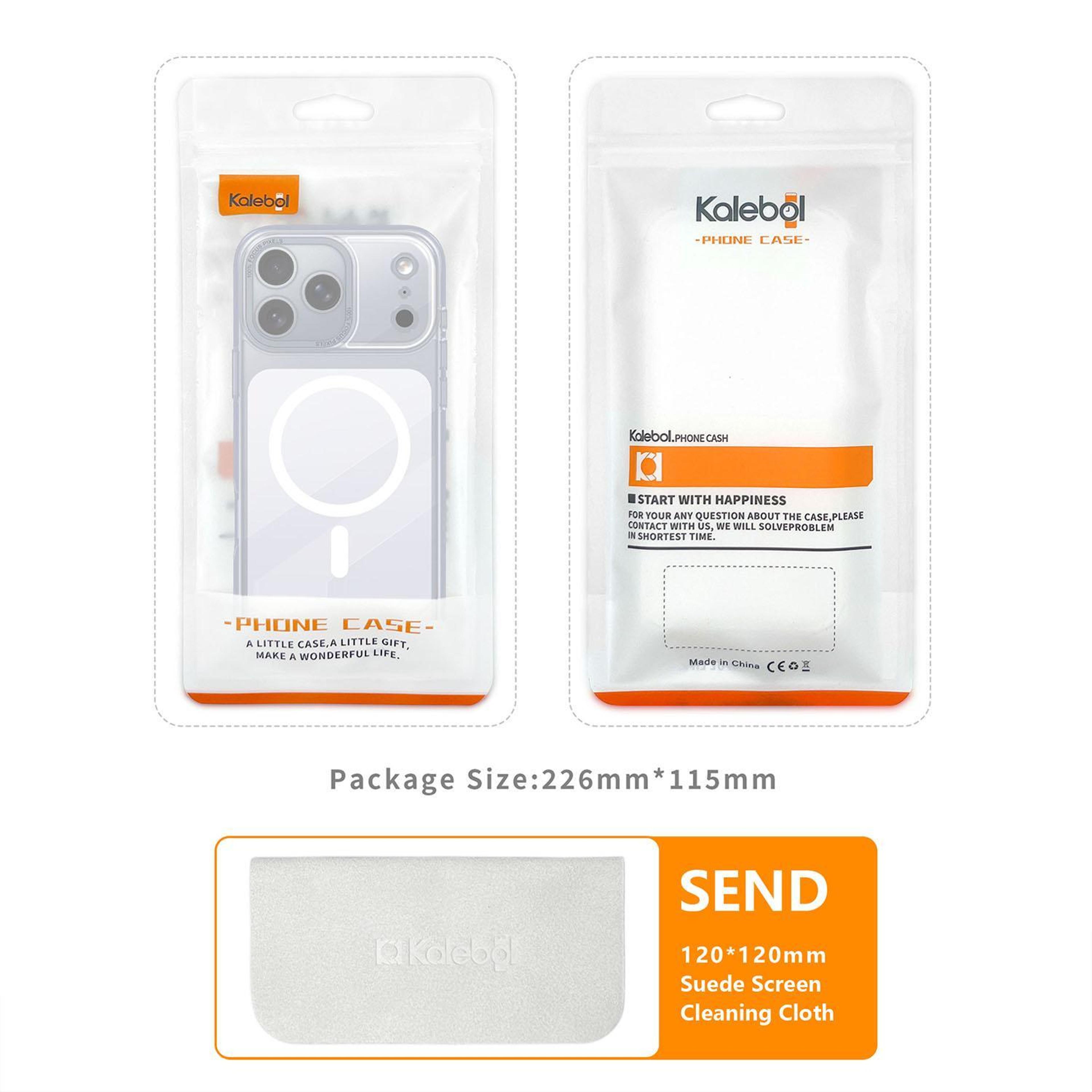 IPhone 18 Pro Max Transparent Magnetic MagSafe Case With Metal Camera Frame 7