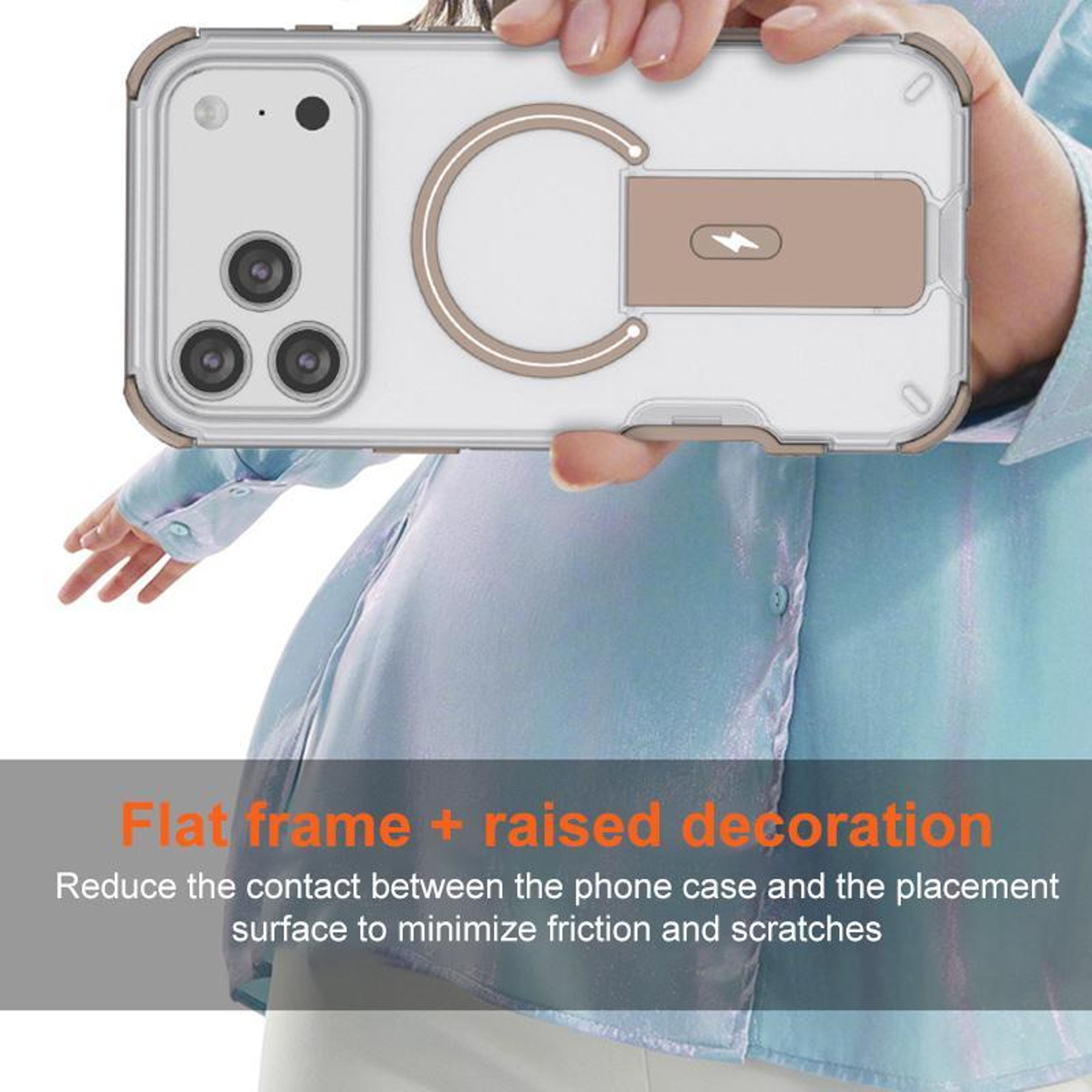 IPhone 18 Pro Max Magnetic Phone Case With Invisible Holder And Soft Touch Finish 8