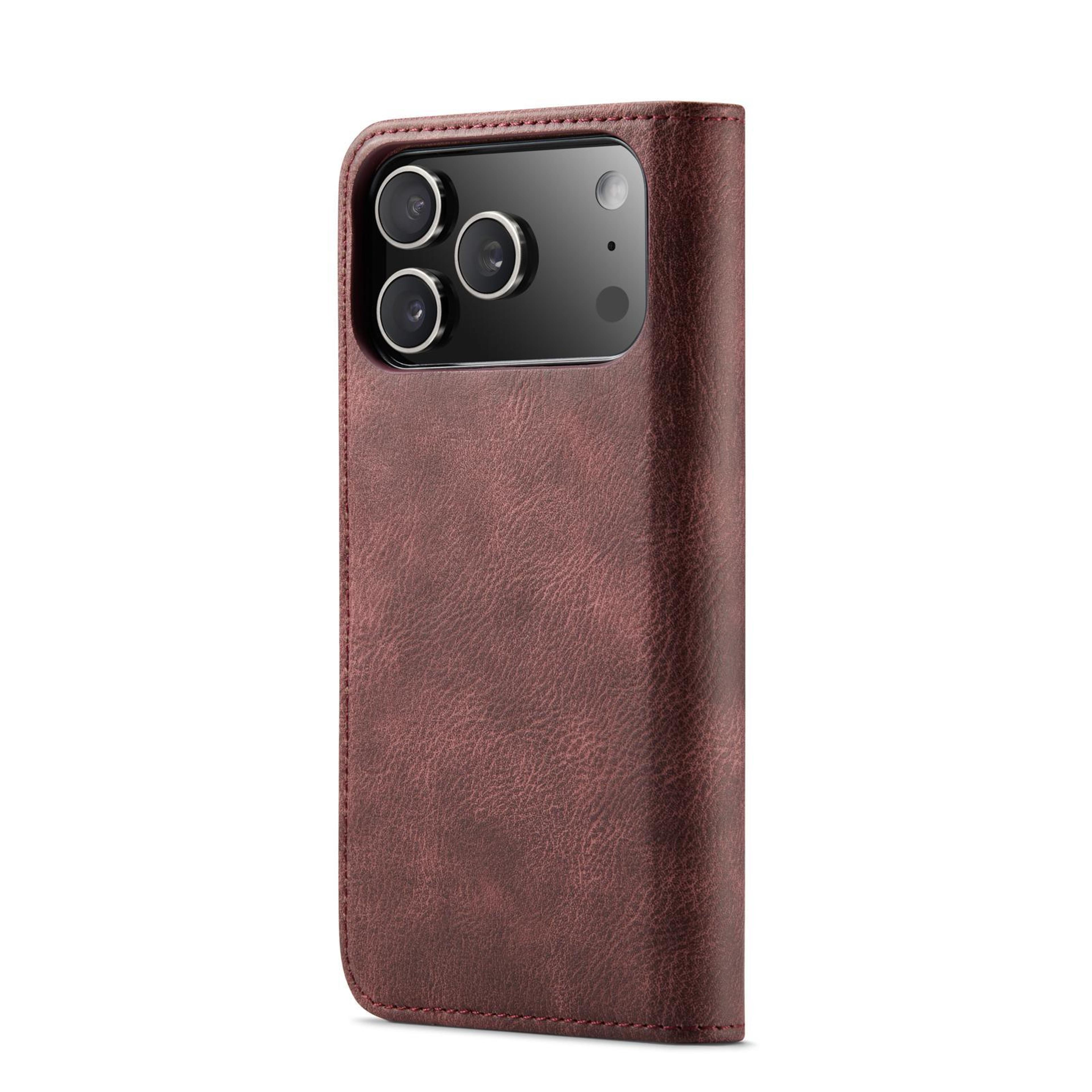IPhone 18 Pro Max Detachable Magnetic Leather Wallet Case 2
