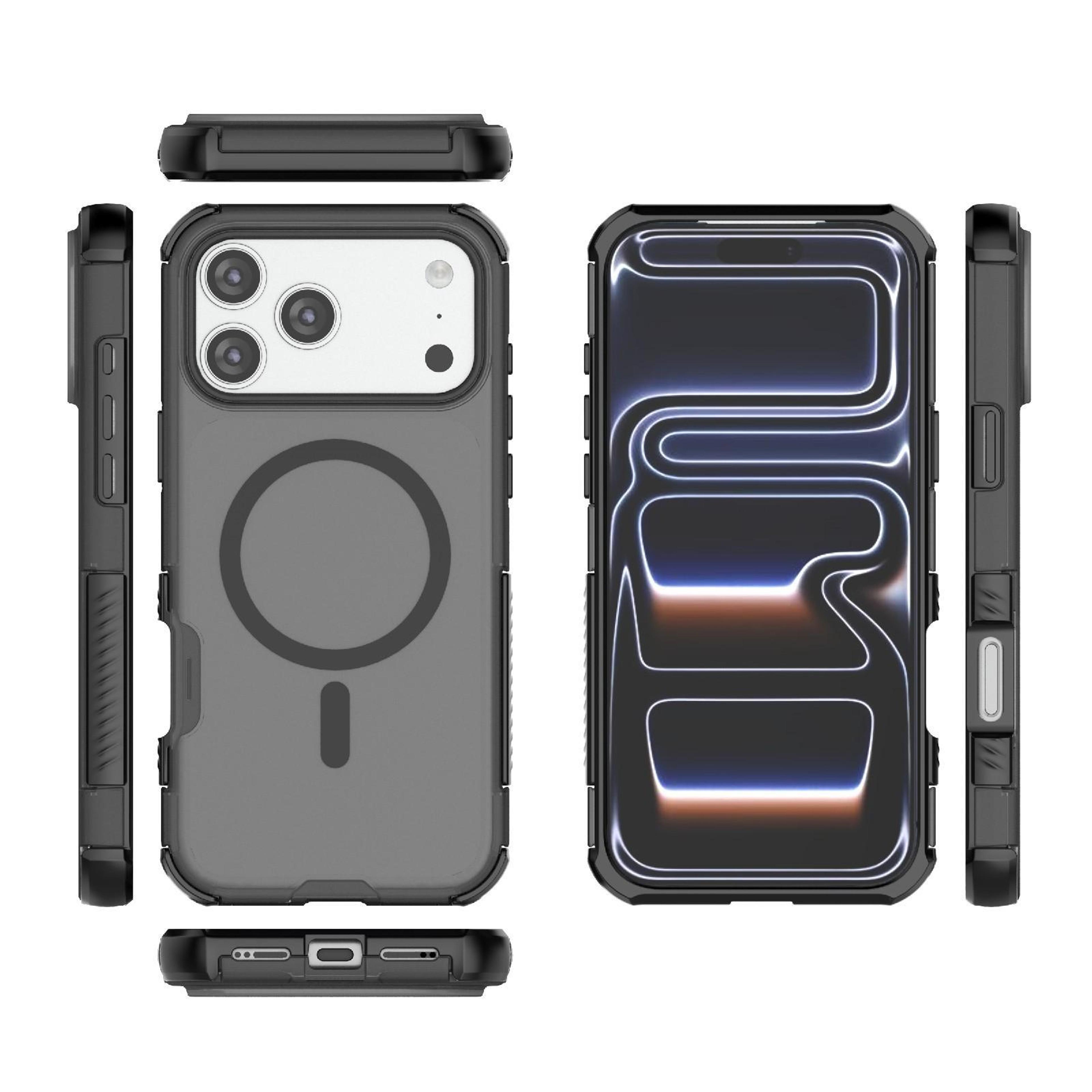 IPhone 18 Pro Max Magnetic Shockproof PC TPU Phone Case 1