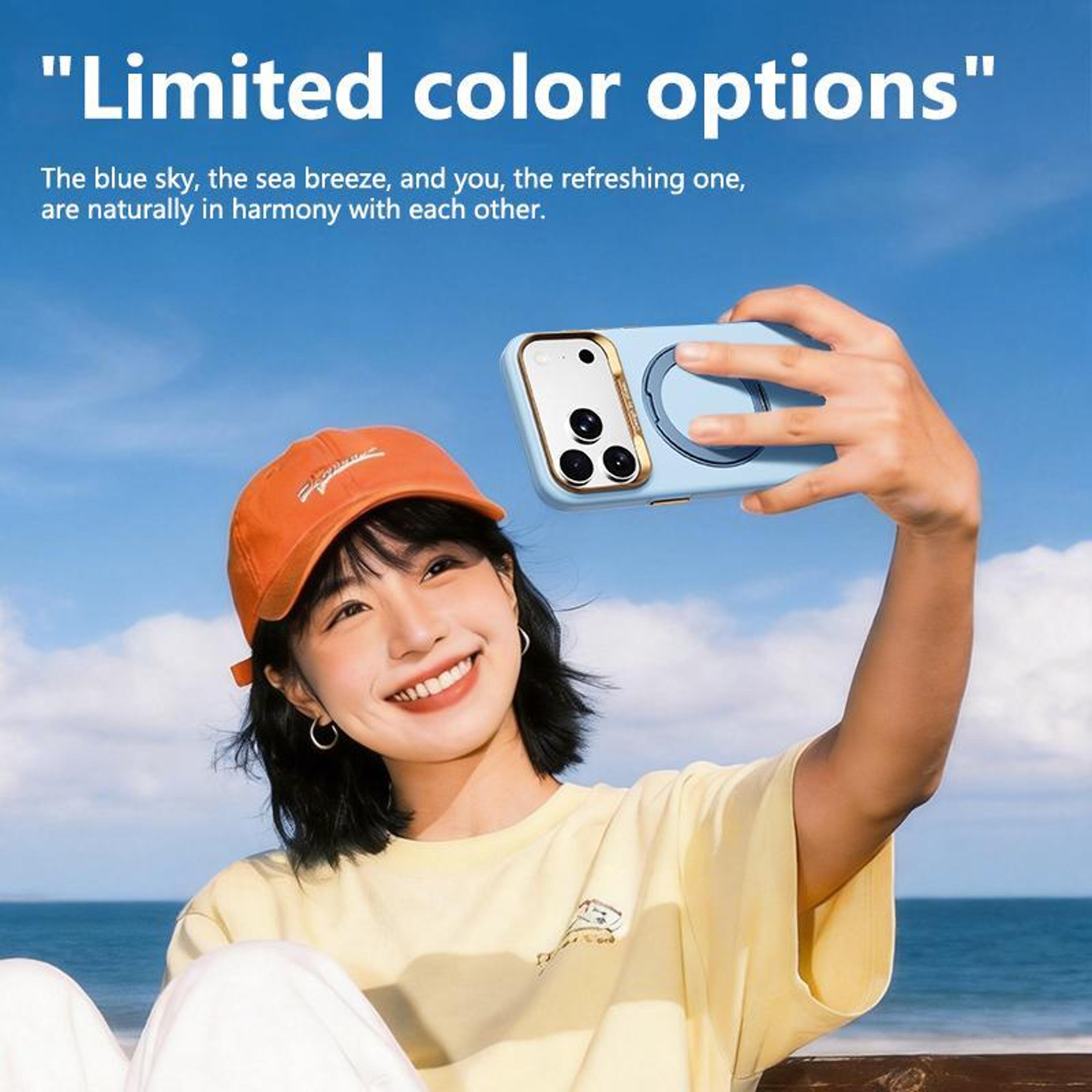 IPhone 18 Pro Max Magnetic Slim Phone Case With Stand 6