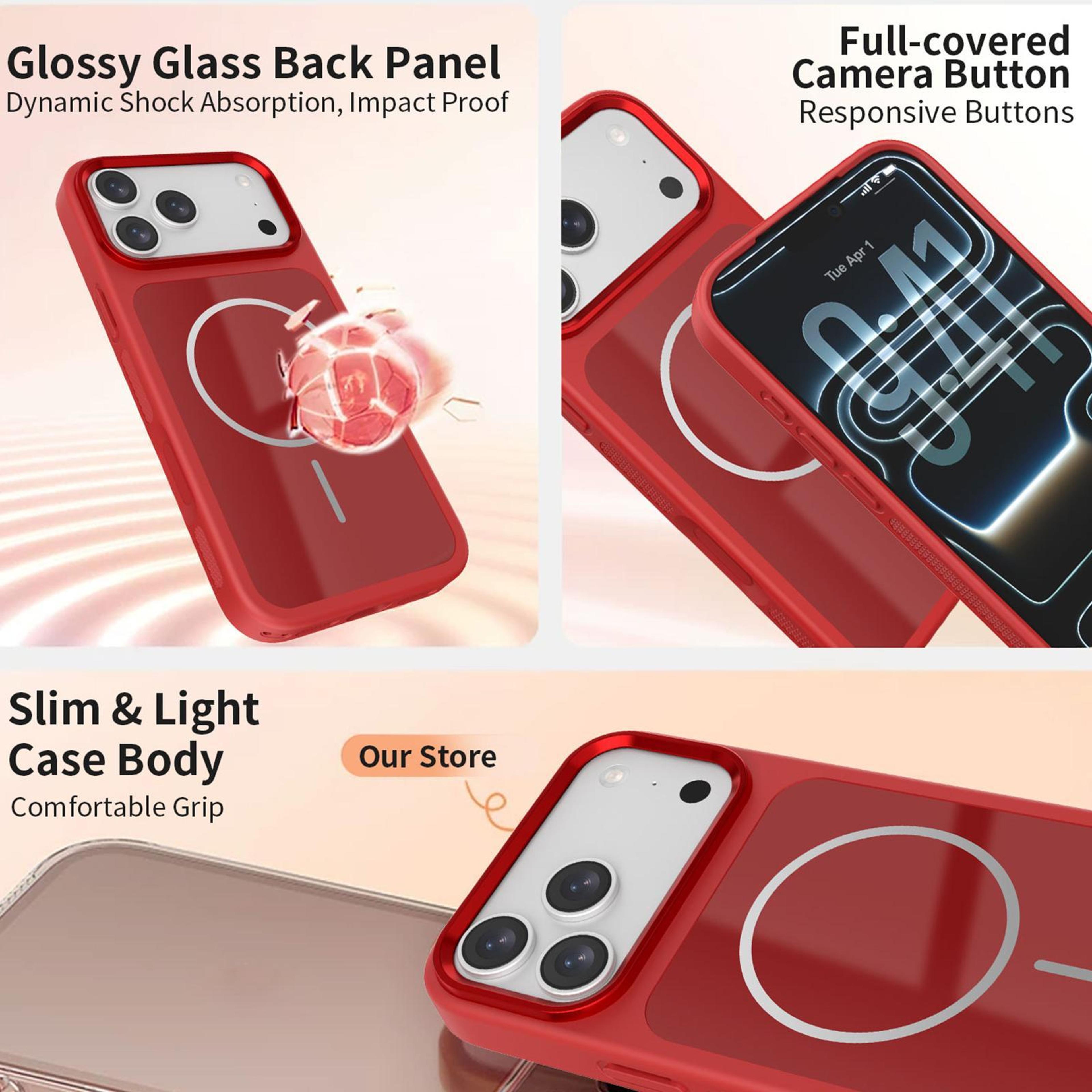 IPhone 18 Pro Magnetic Phone Case With Wrist Strap And TwoTone Design 3