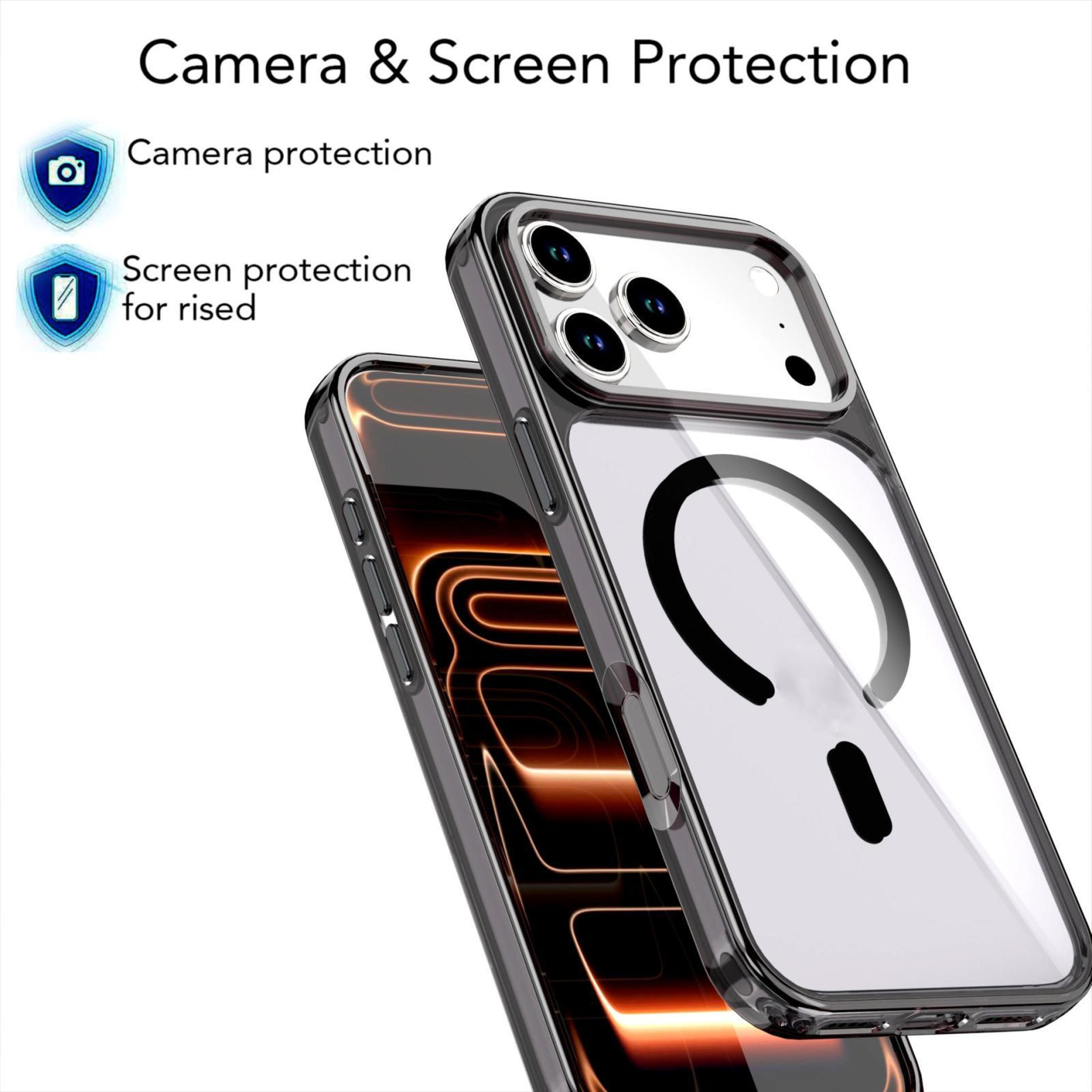 IPhone 18 Pro Max Magnetic Case With Crystal Colorful Design And Raised Edge Protection 3