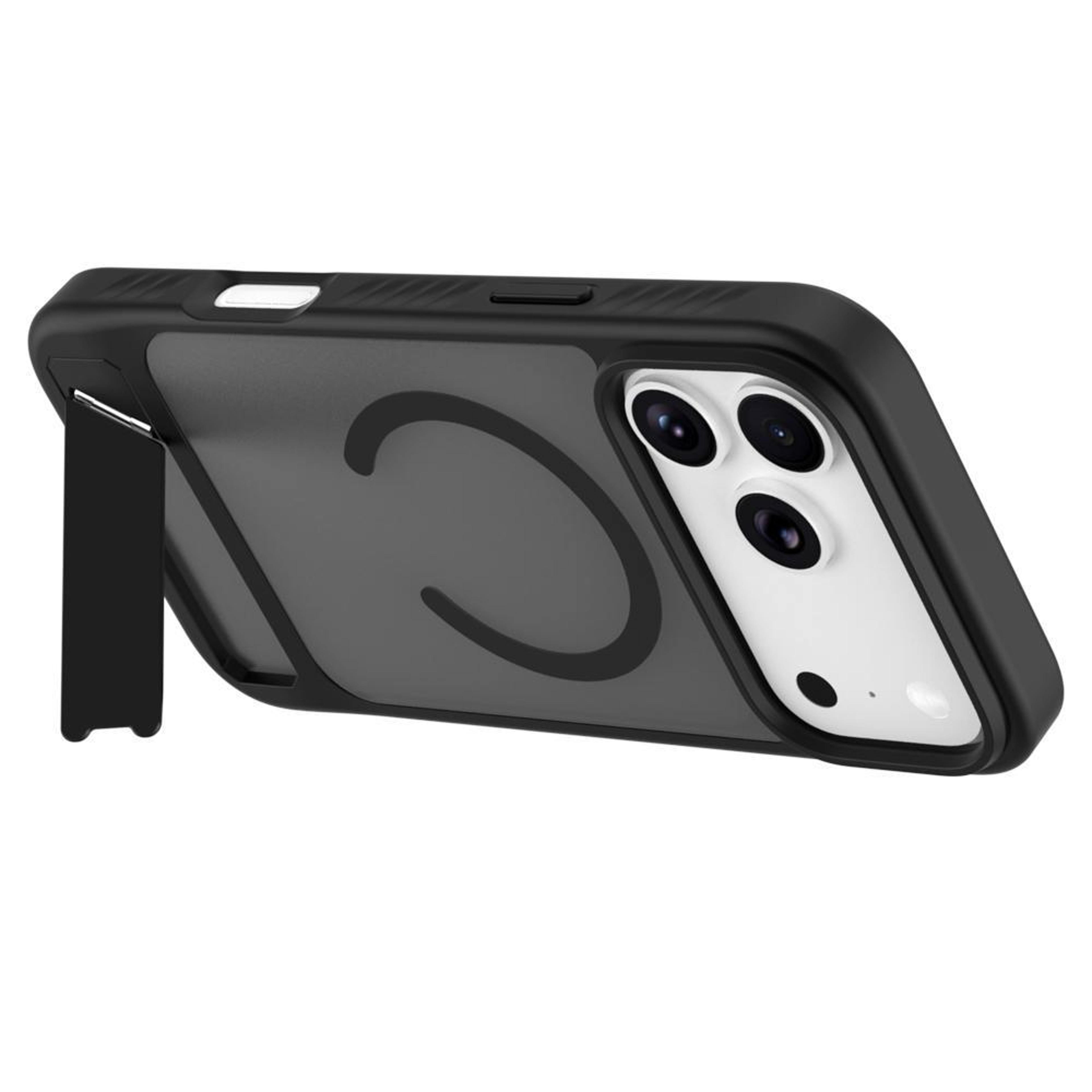 IPhone 18 Pro Magnetic Phone Case With Hidden Adjustable Kickstand And Drop Protection 6