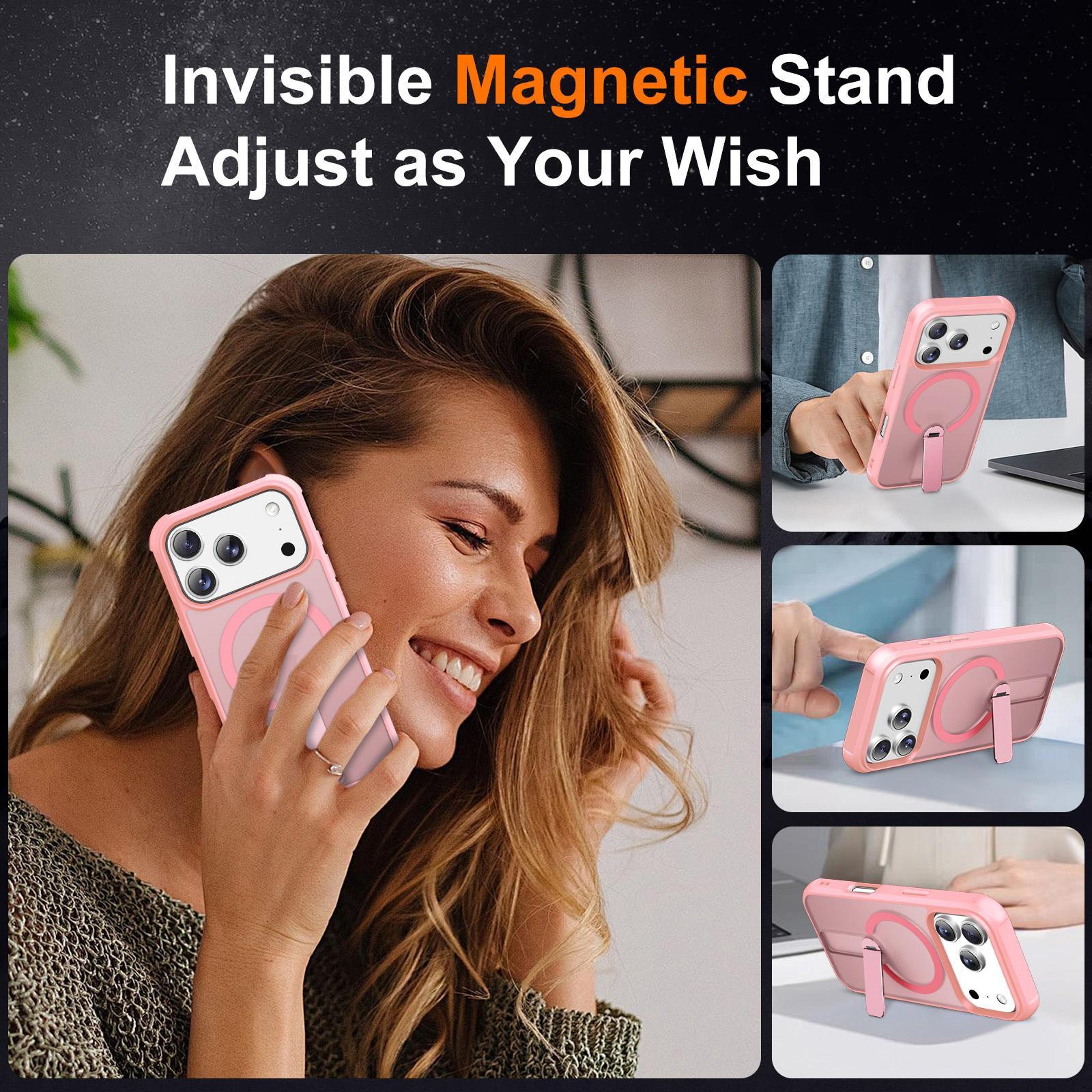 IPhone 18 Pro Max MagSafe Compatible Case With BuiltIn Kickstand 5