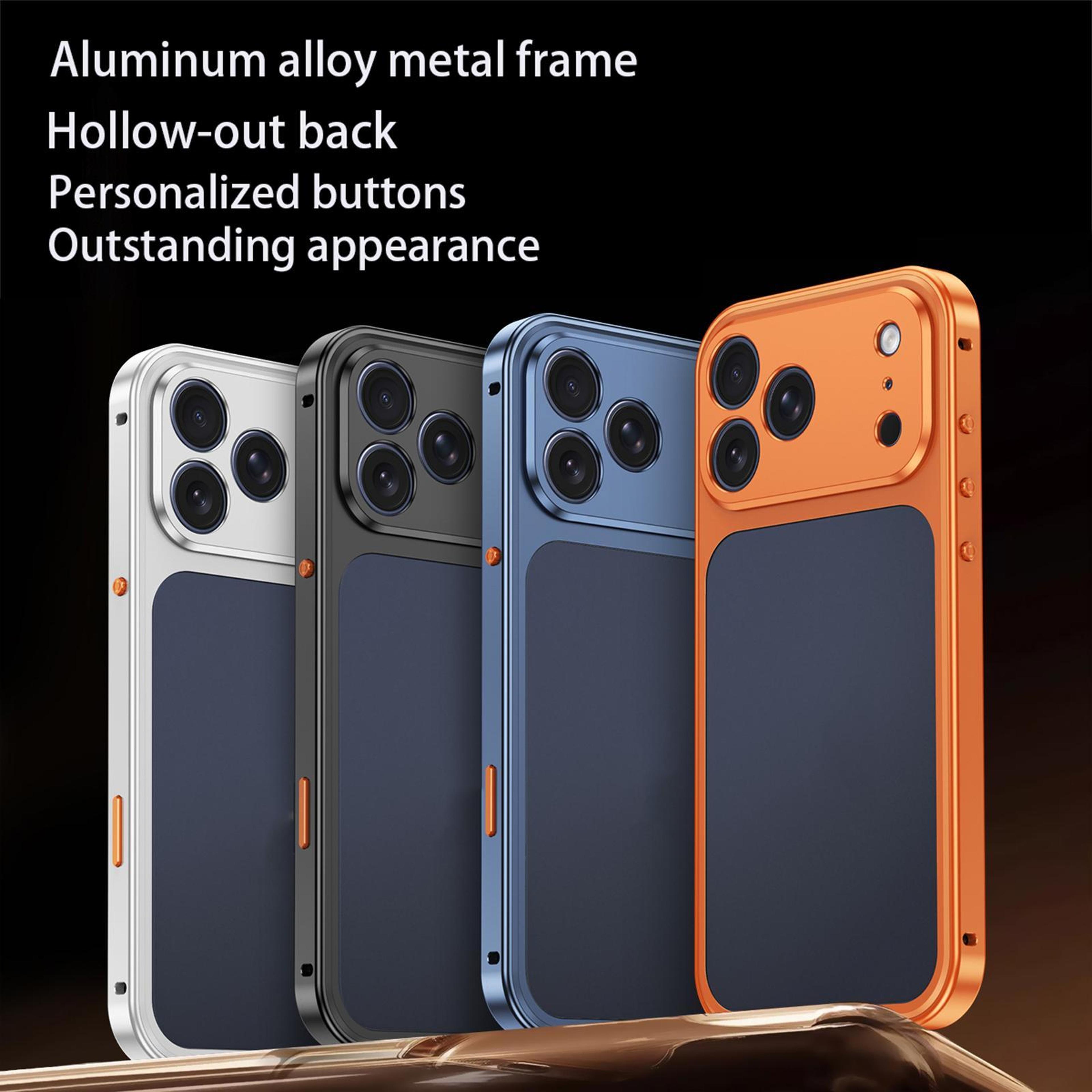 IPhone 18 Pro Max Metal Bumper Case With Cooling Backplate And Quick Release Buckle 1