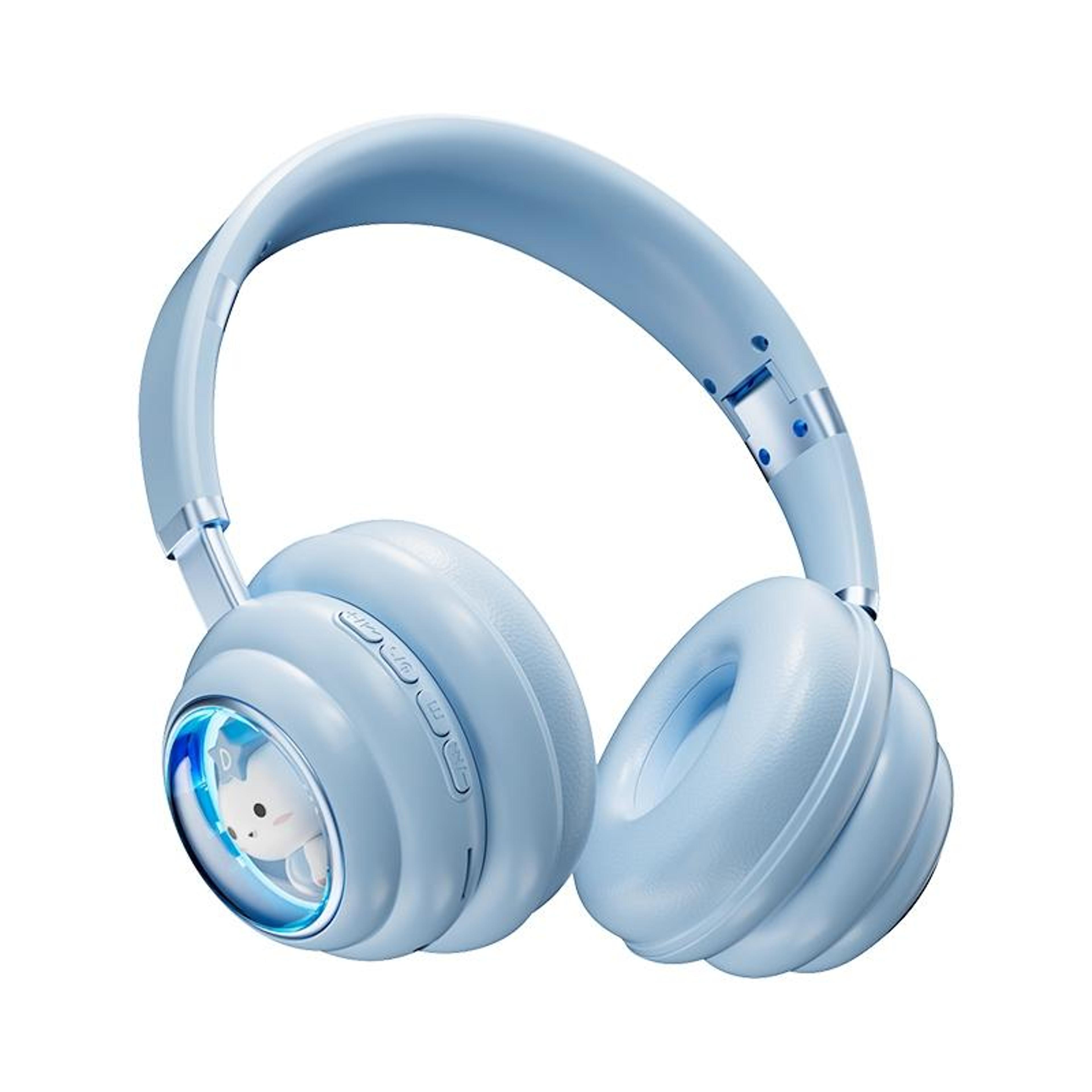 KE30 RGB Wireless Bluetooth Headset For Kids Foldable Over Ear Headphones 6