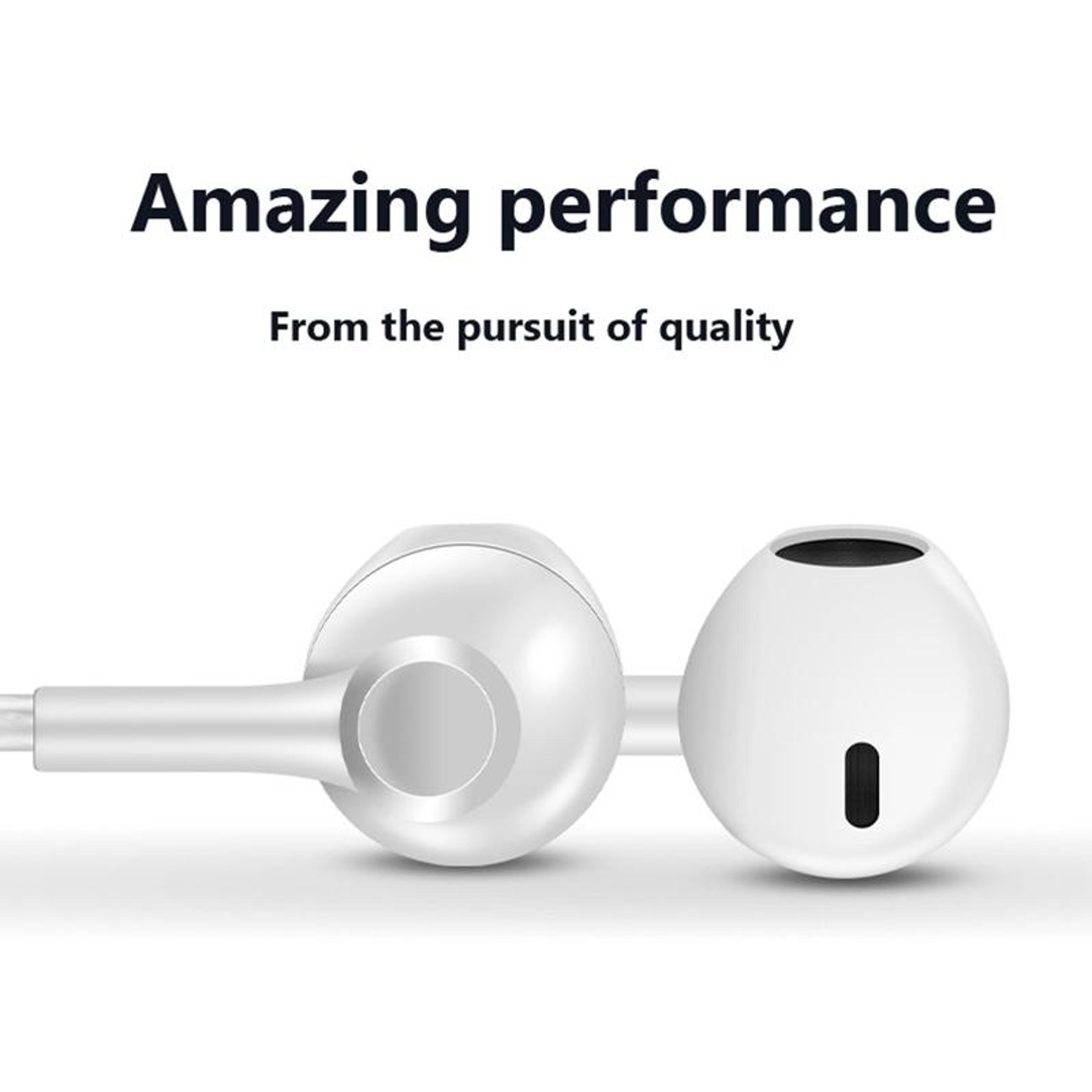 Stereo Wire Controlled Earphone With Built In Microphone And 39 Foot Cable 4