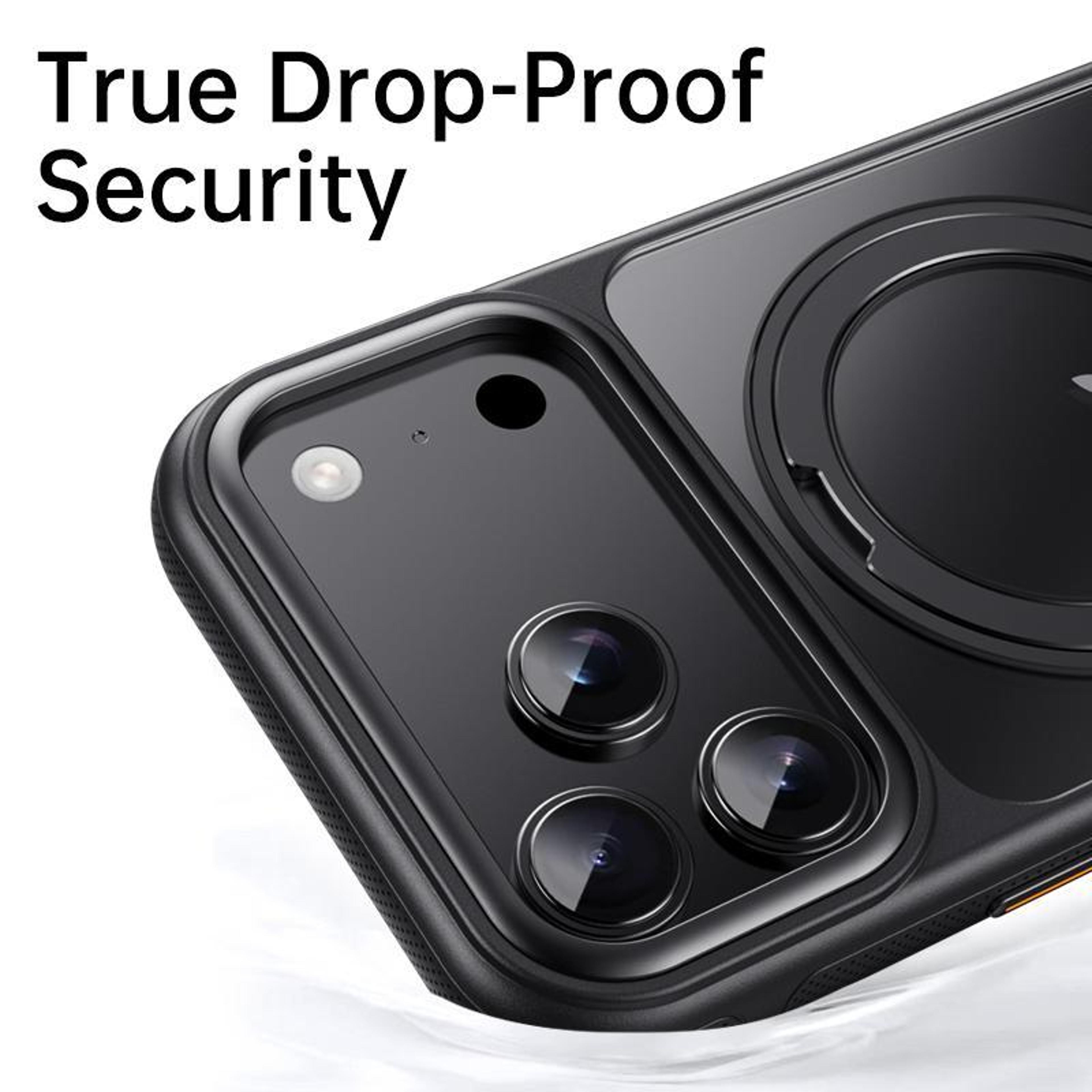 IPhone 18 Pro Gear Style Stress Relief 360 Rotation Ring Holder MagSafe Phone Case 5