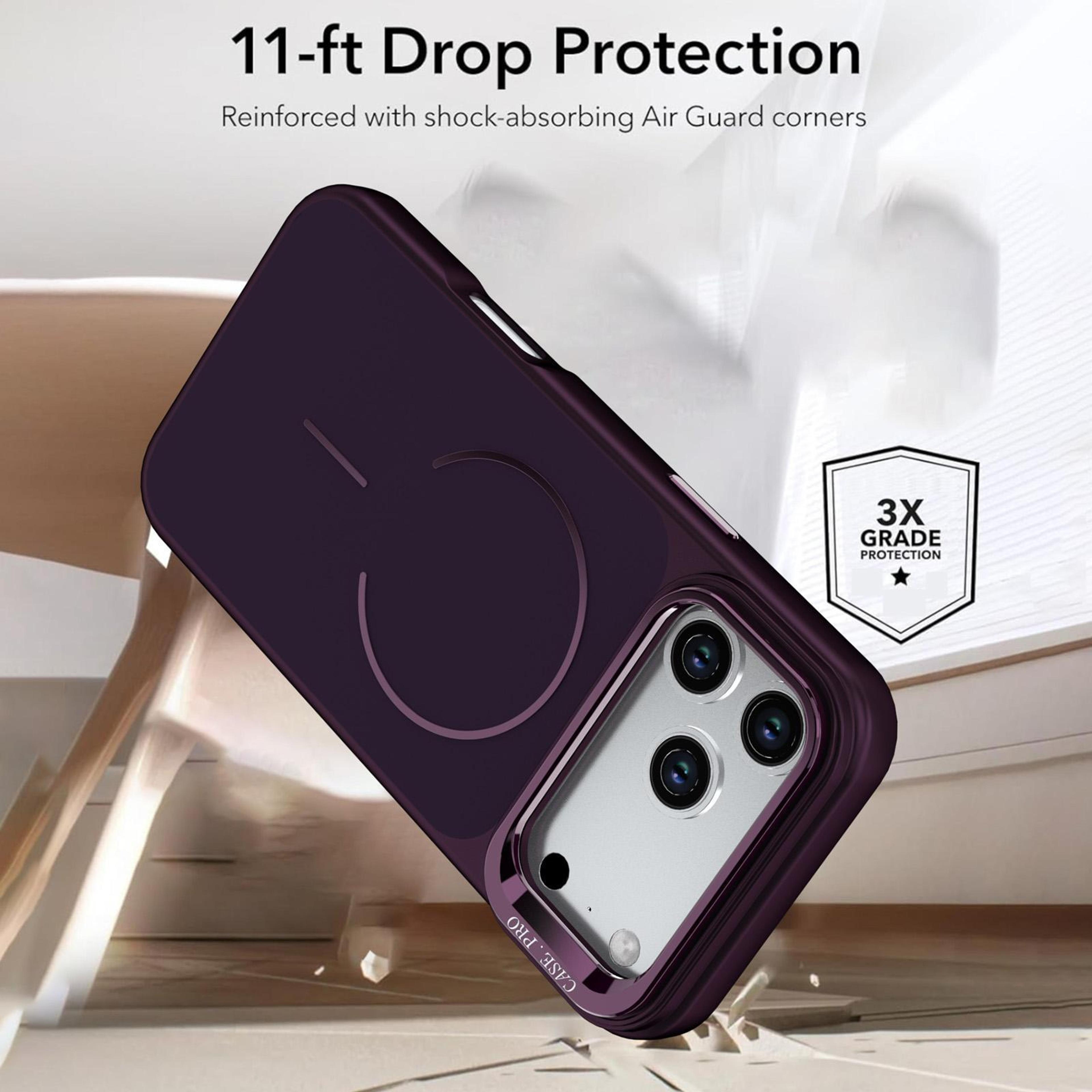 Bright Color Contrast Phone Case With Magsafe And Camera Bracket For IPhone 18 Pro Max 3