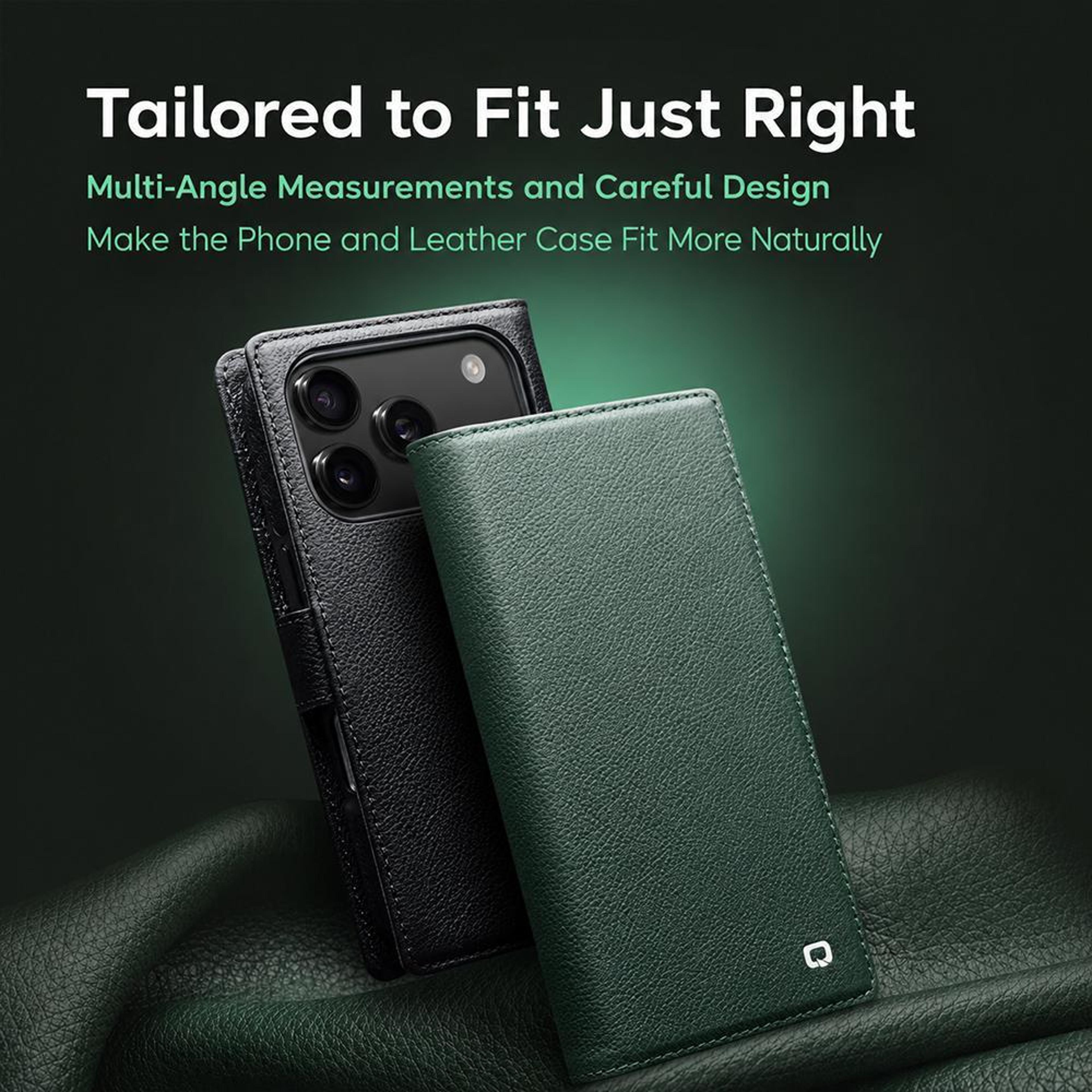 2in1 Detachable Genuine Leather Phone Case For IPhone 18 Pro With Magnetic Card Holder And Flip Cov 7